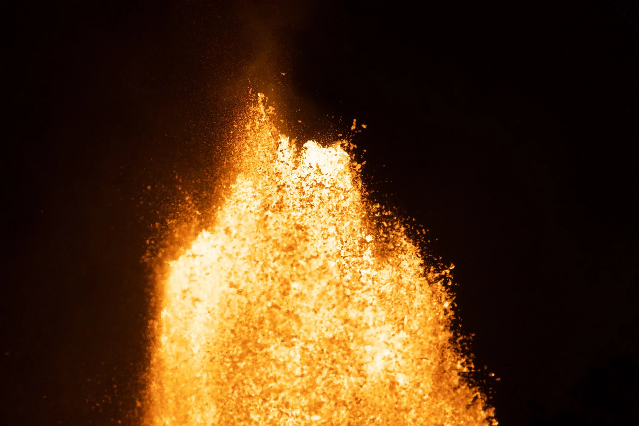 Kilauea Volcano Eruption - Close Up
