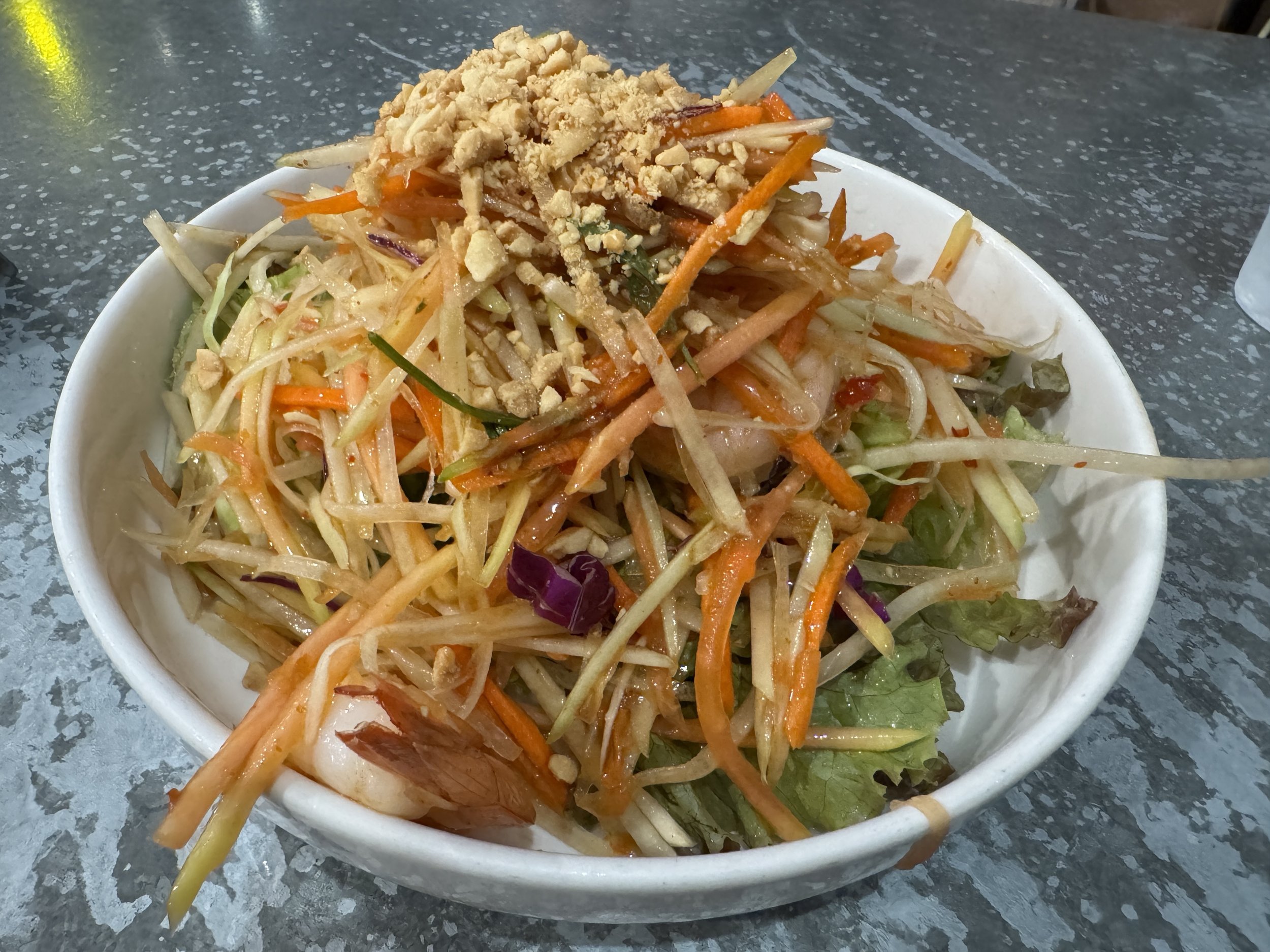 Papaya Salad - TK Noodle & Hot Pot