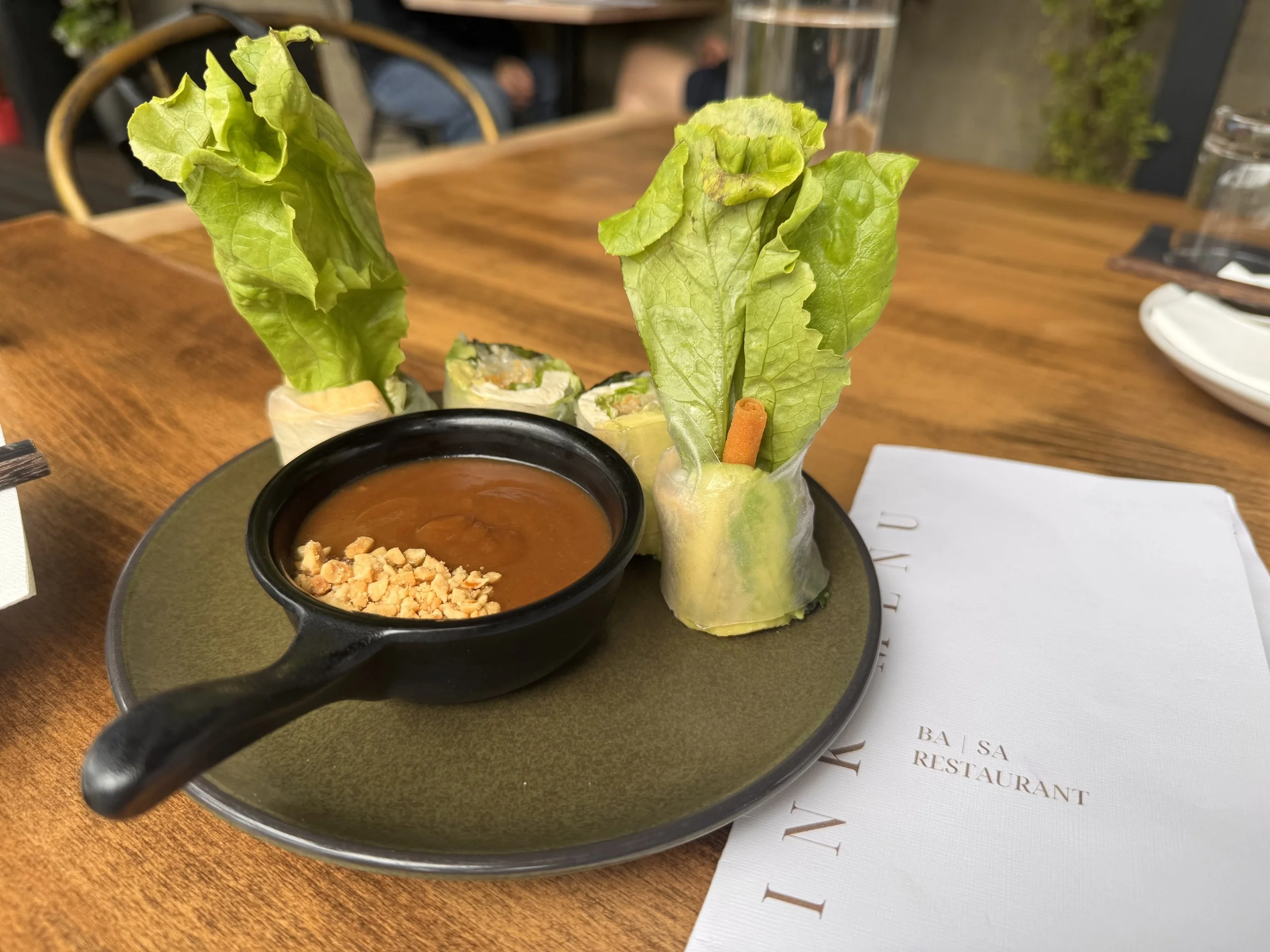 Avocado Spring Roll - Ba Sa Restaurant