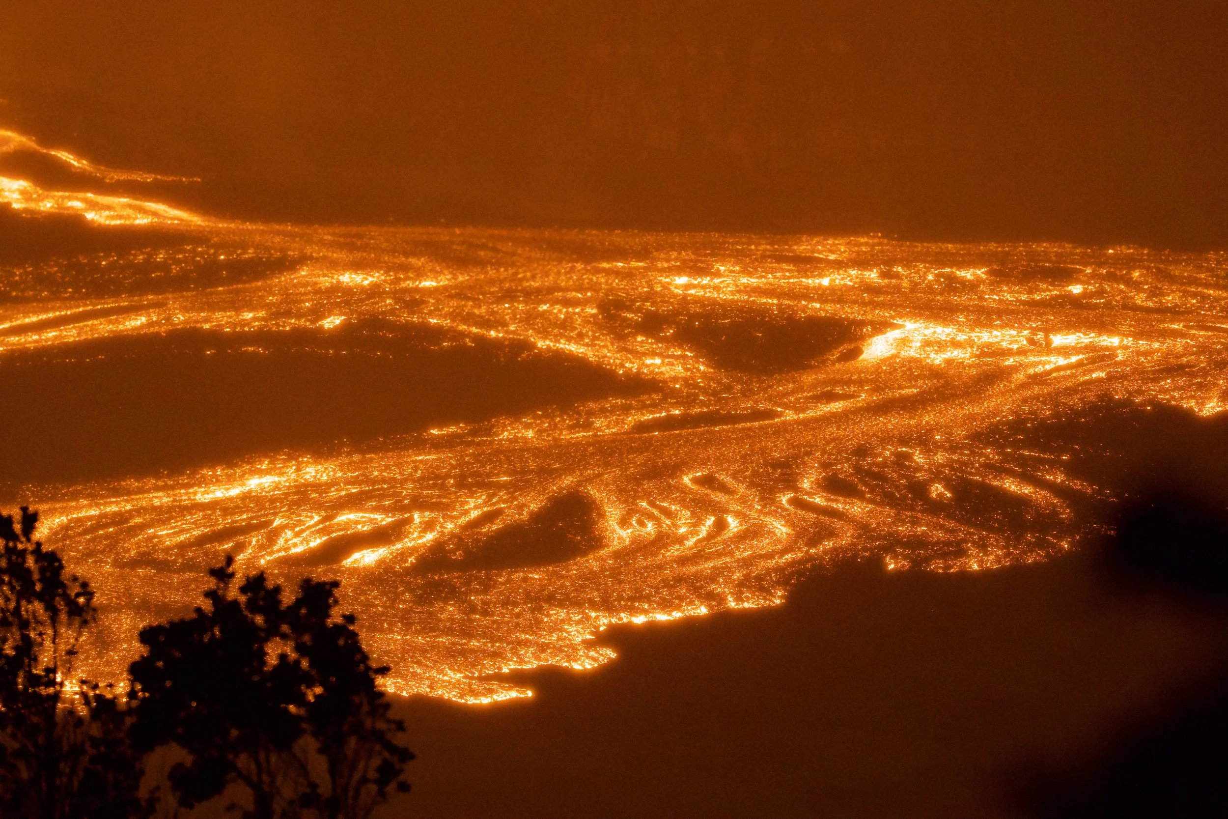 Kilauea Volcano Lava