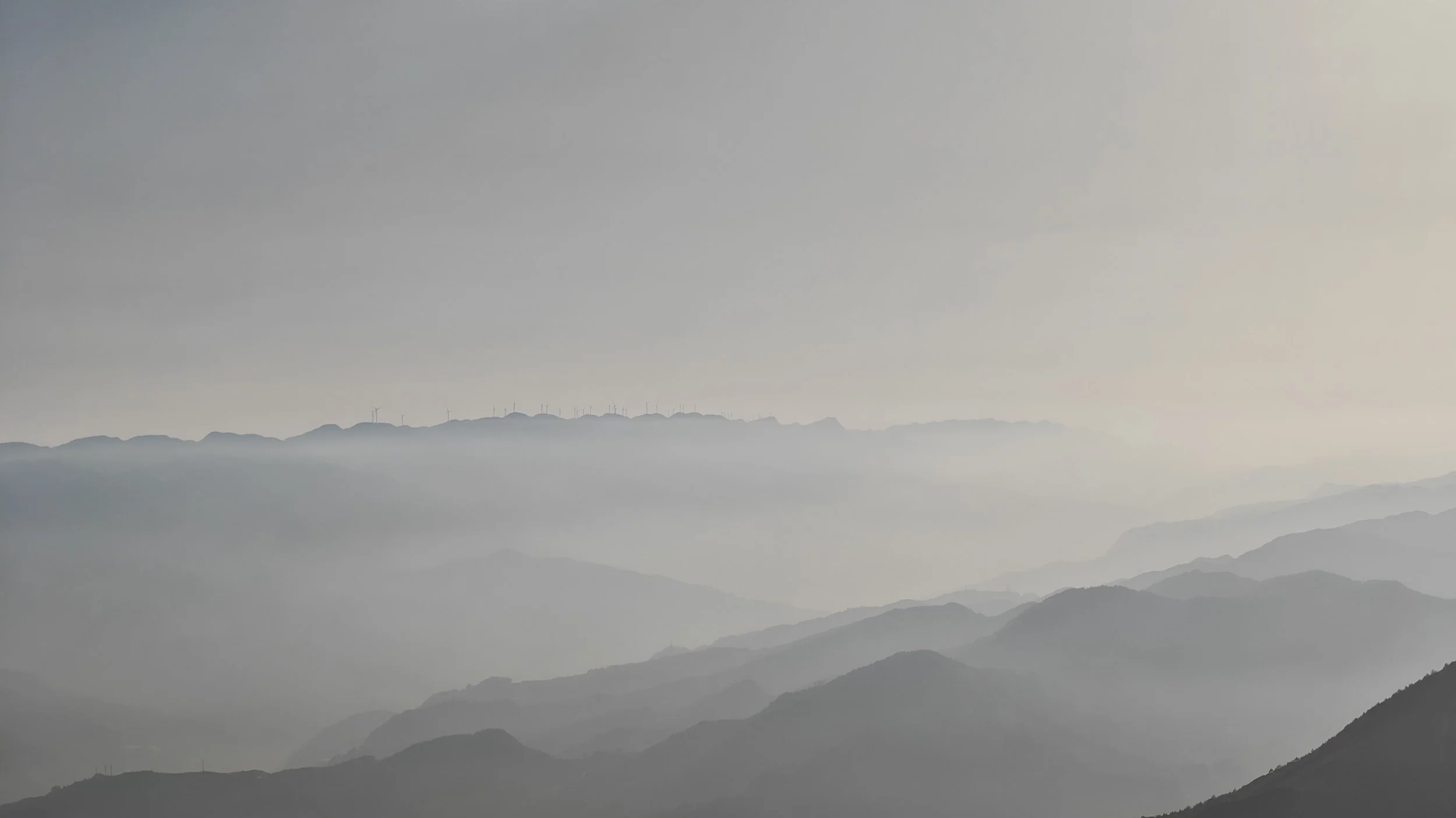 三峡之巅的风景 (Three Gorges Summit Landscape) Other Side