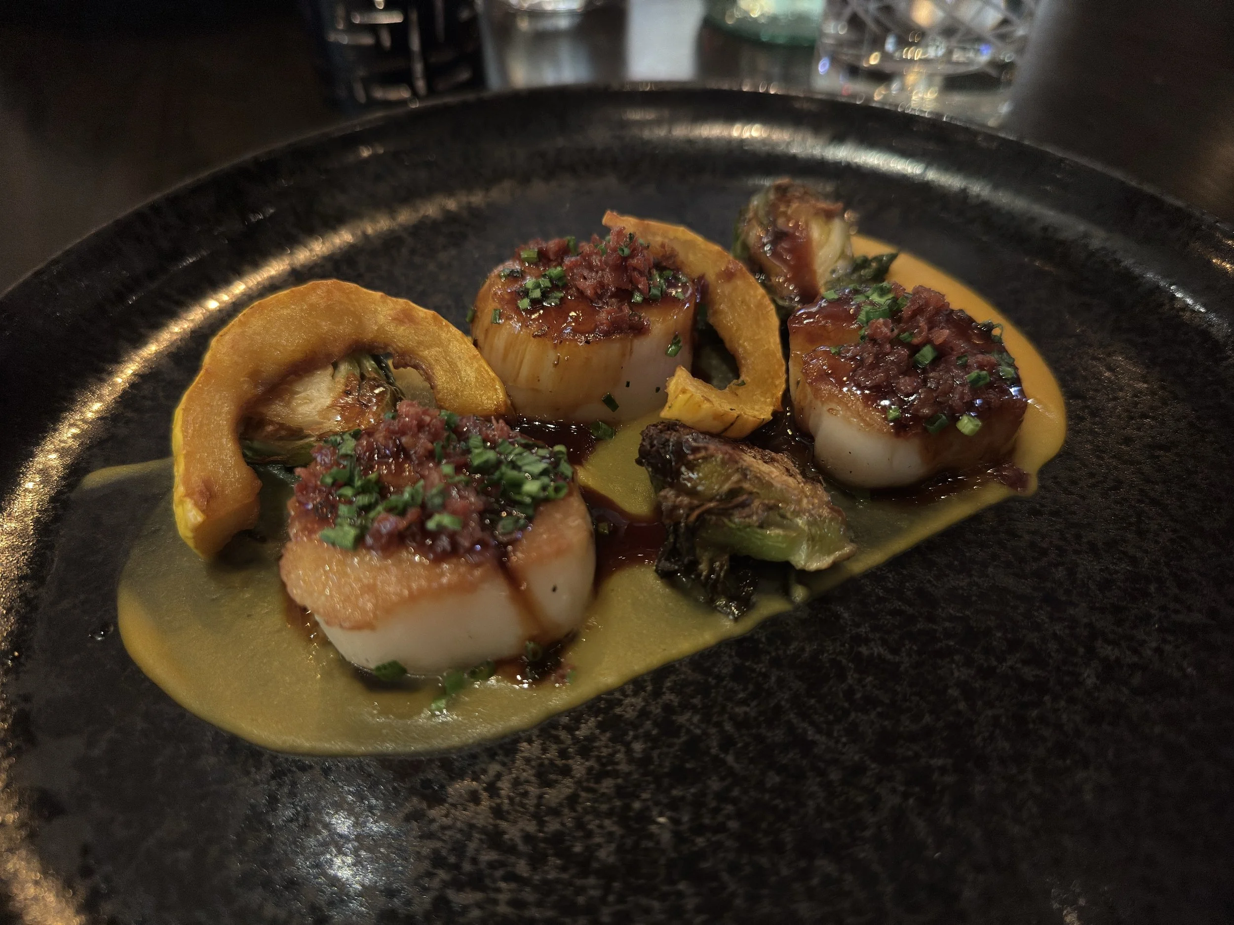 Pan Seared Scallops - Hell's Kitchen