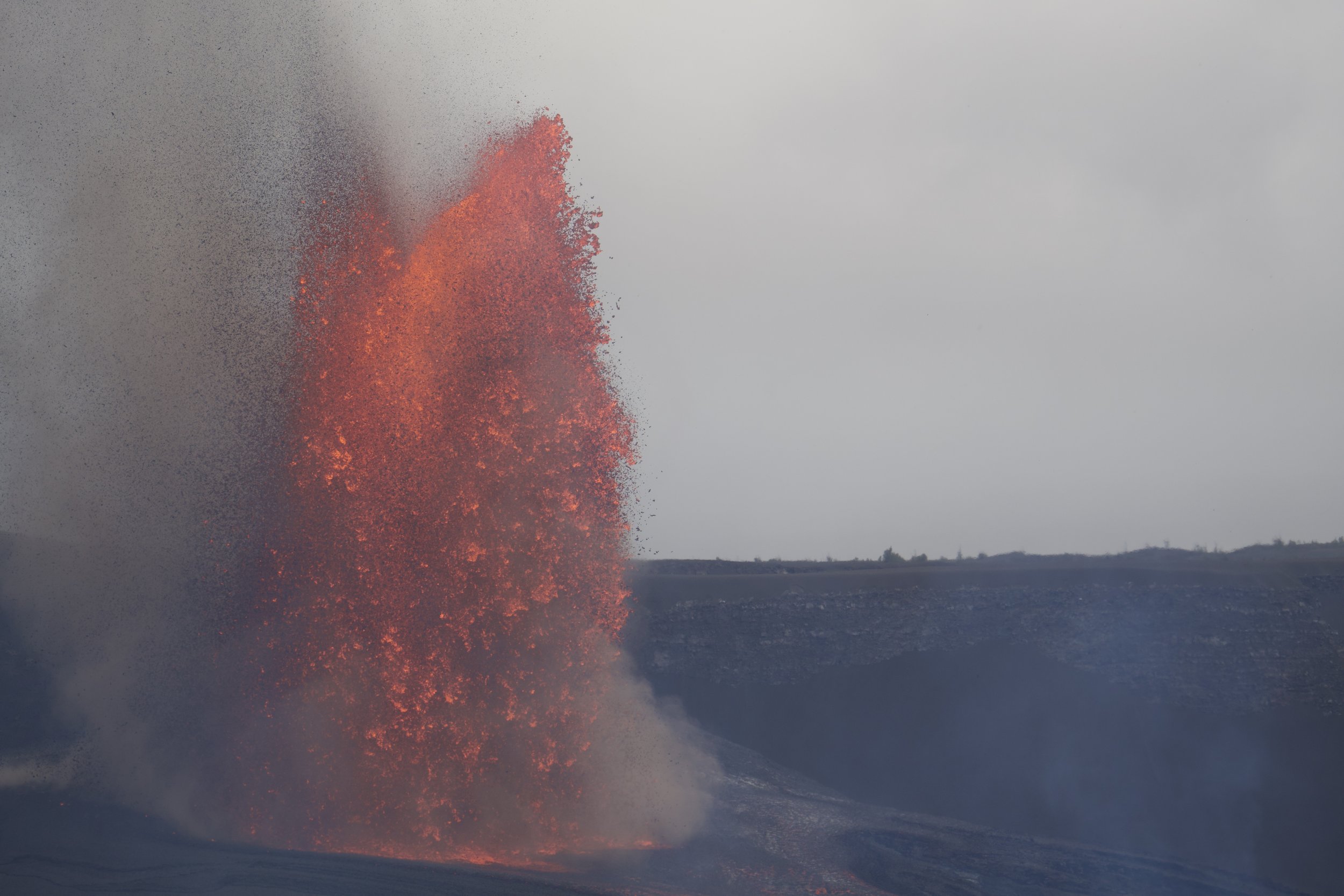 Kilauea Volcano Eruption - Daytime