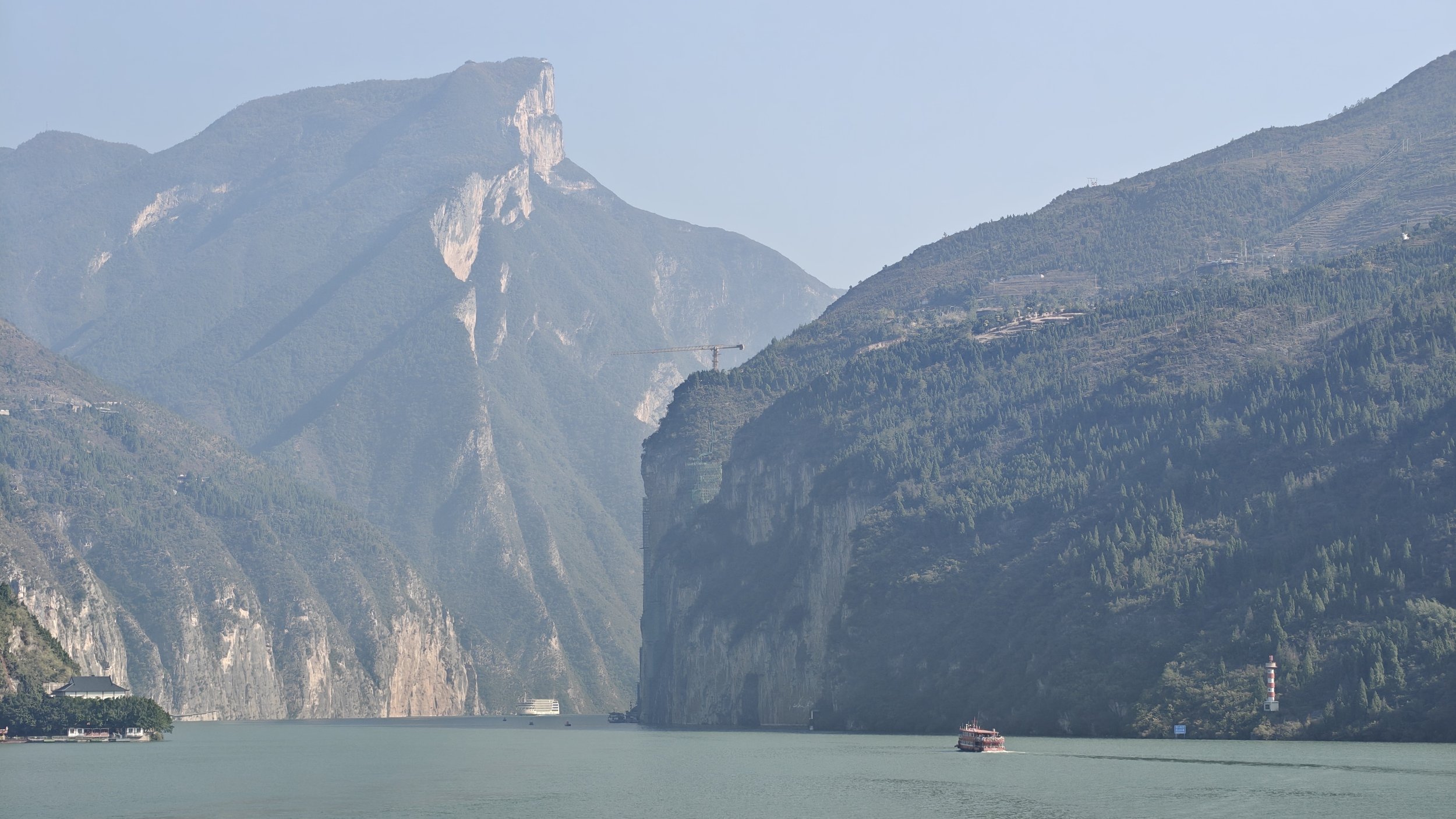 The Start/End section of the Three Gorges