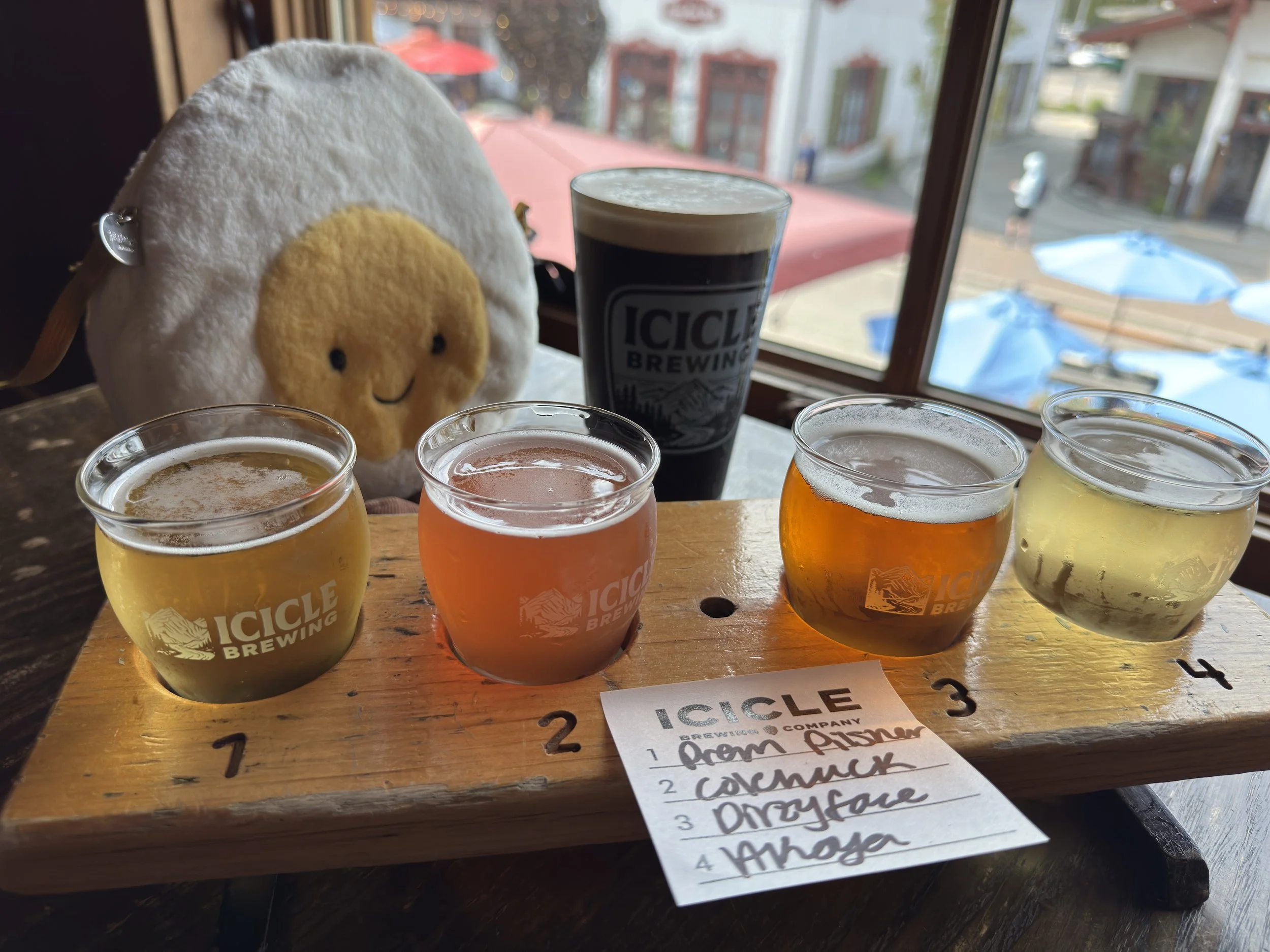 Beer Flight - Icicle Brewery