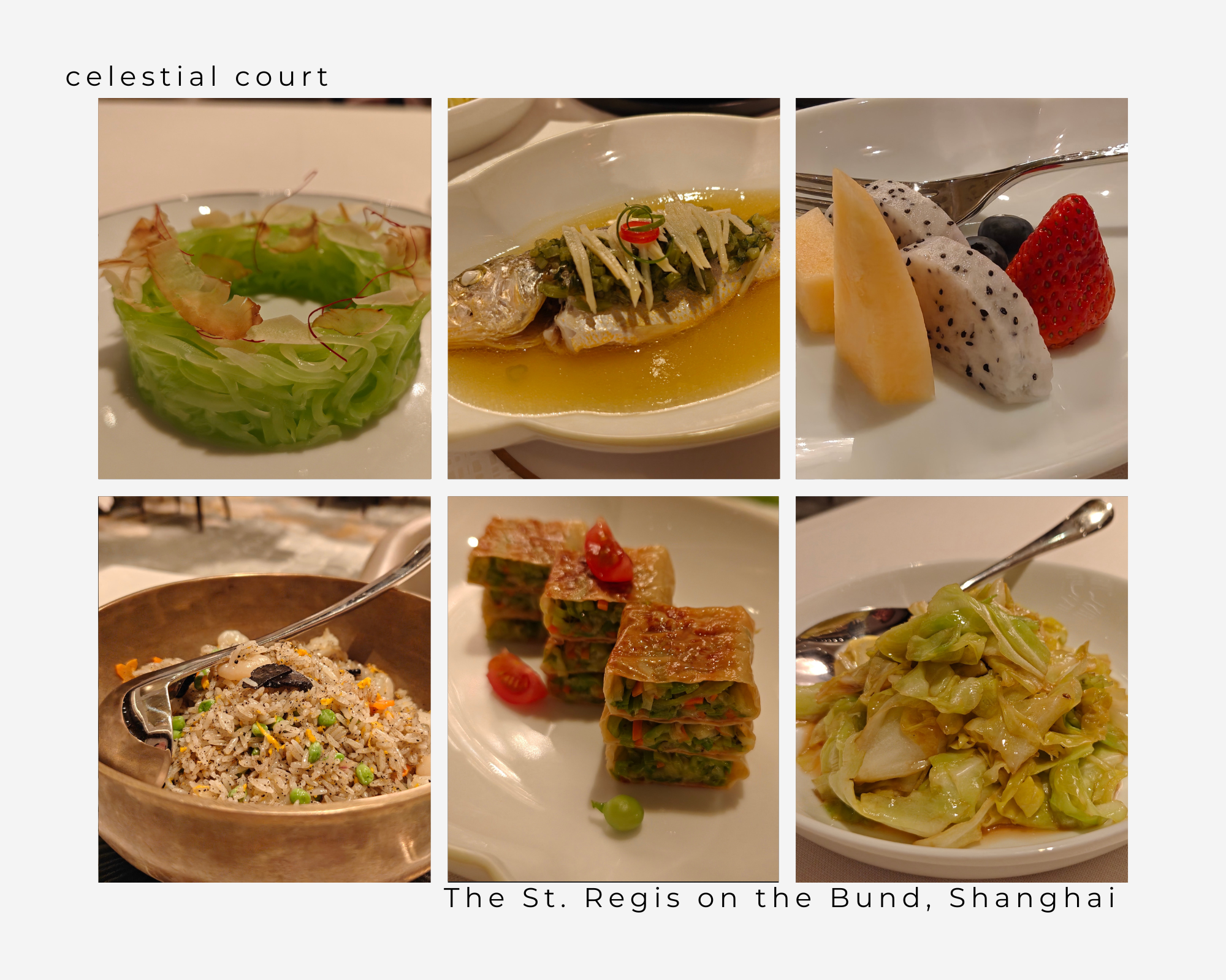 Celestial Court - St. Regis on the Bund