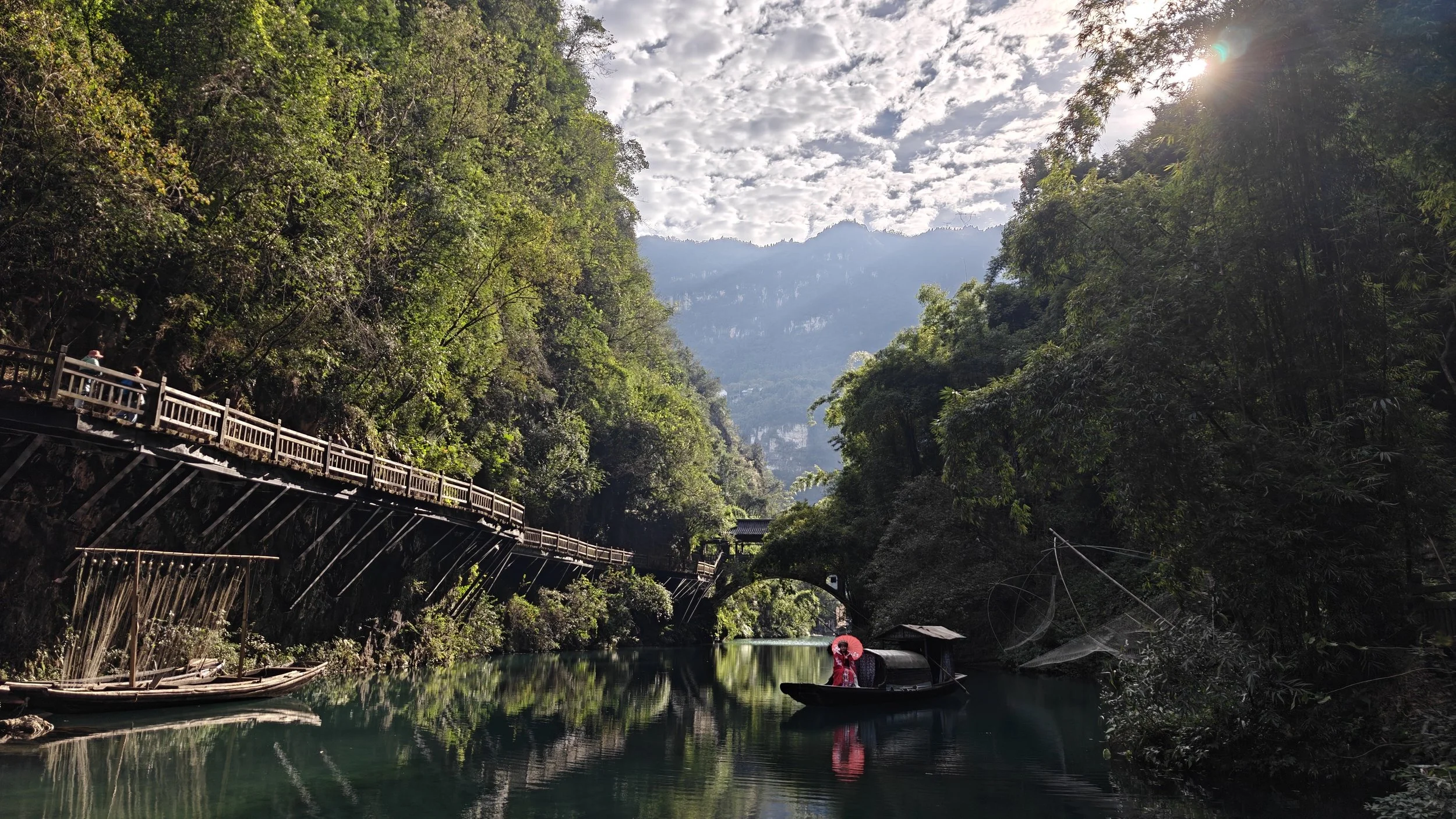 三峡人家风景区 (Tribe of the Three Gorges Scenic Spot)