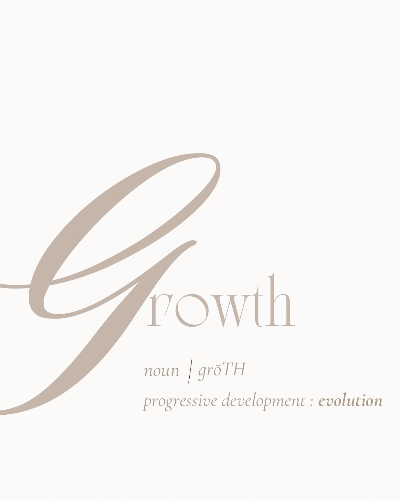 Growth is an evolution&mdash;small steps lead to big changes 🌱

Align your goals with your heart and take intentional actions daily. 
Let&rsquo;s rise, flourish, and thrive together in 2025. 

What&rsquo;s one step you&rsquo;re taking toward growth 