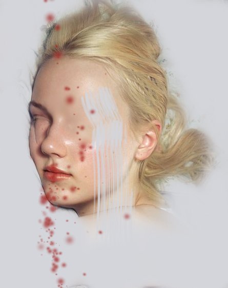 "Sin titulo", Digital hecho con Photoshop, 2017.