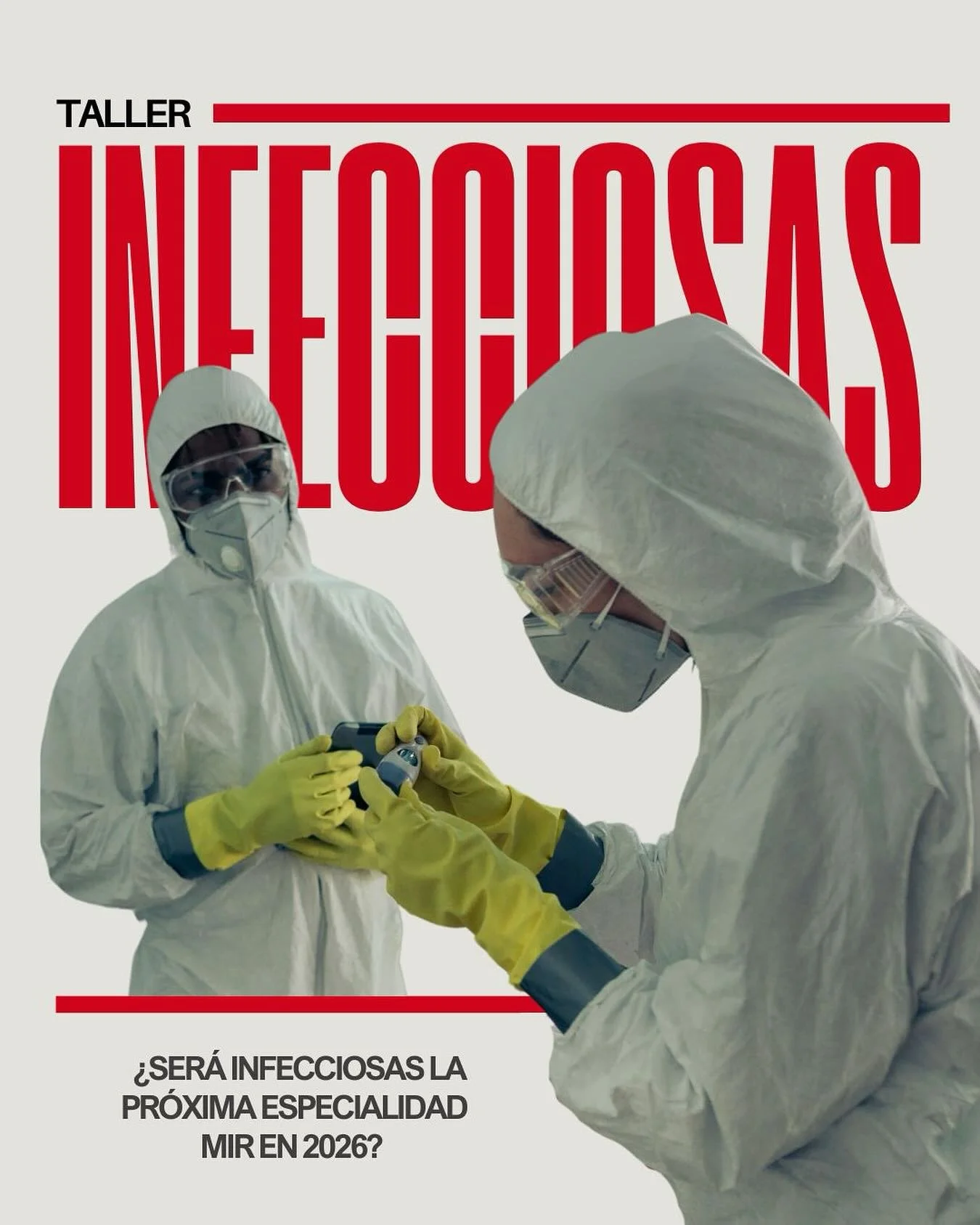 Taller de Enfermedades Tropicales y Bioseguridad
🔬 &iquest;Ser&aacute; Enfermedades Infecciosas la pr&oacute;xima especialidad MIR en 2026? 🔬

Su importancia es cada vez m&aacute;s evidente en un mundo globalizado. Descubre todo sobre esta especial