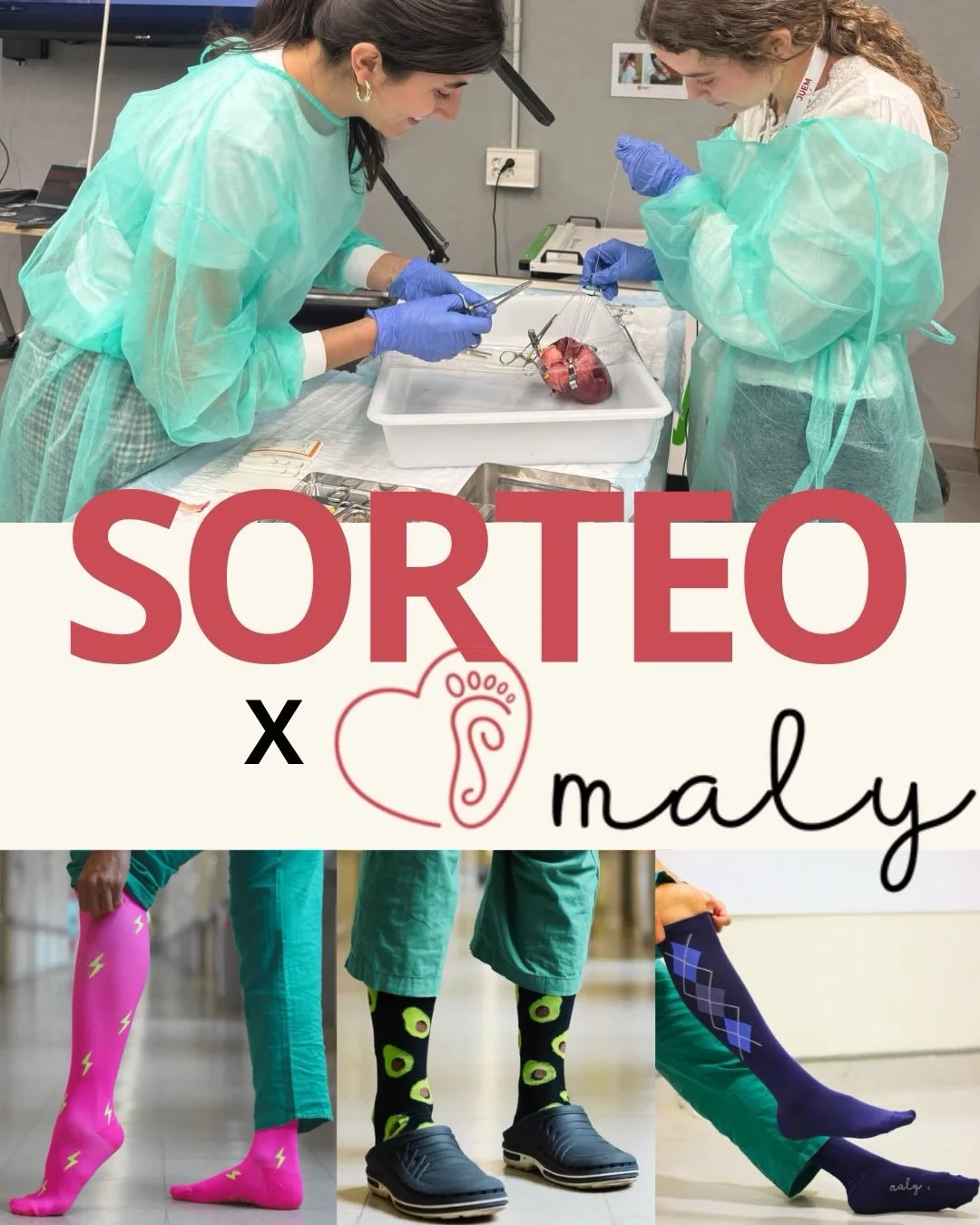 🎉 &iexcl;SORTEO! 🎉

Para agradecer todo vuestro apoyo, vamos a sortear 2 pares de calcetines compresivos de @malysocks entre todos vosotros. 😍

&iquest;C&oacute;mo participar? Es muy f&aacute;cil:
1️⃣ Sigue a @malysocks  y nuestra cuenta 
2️⃣ Dale