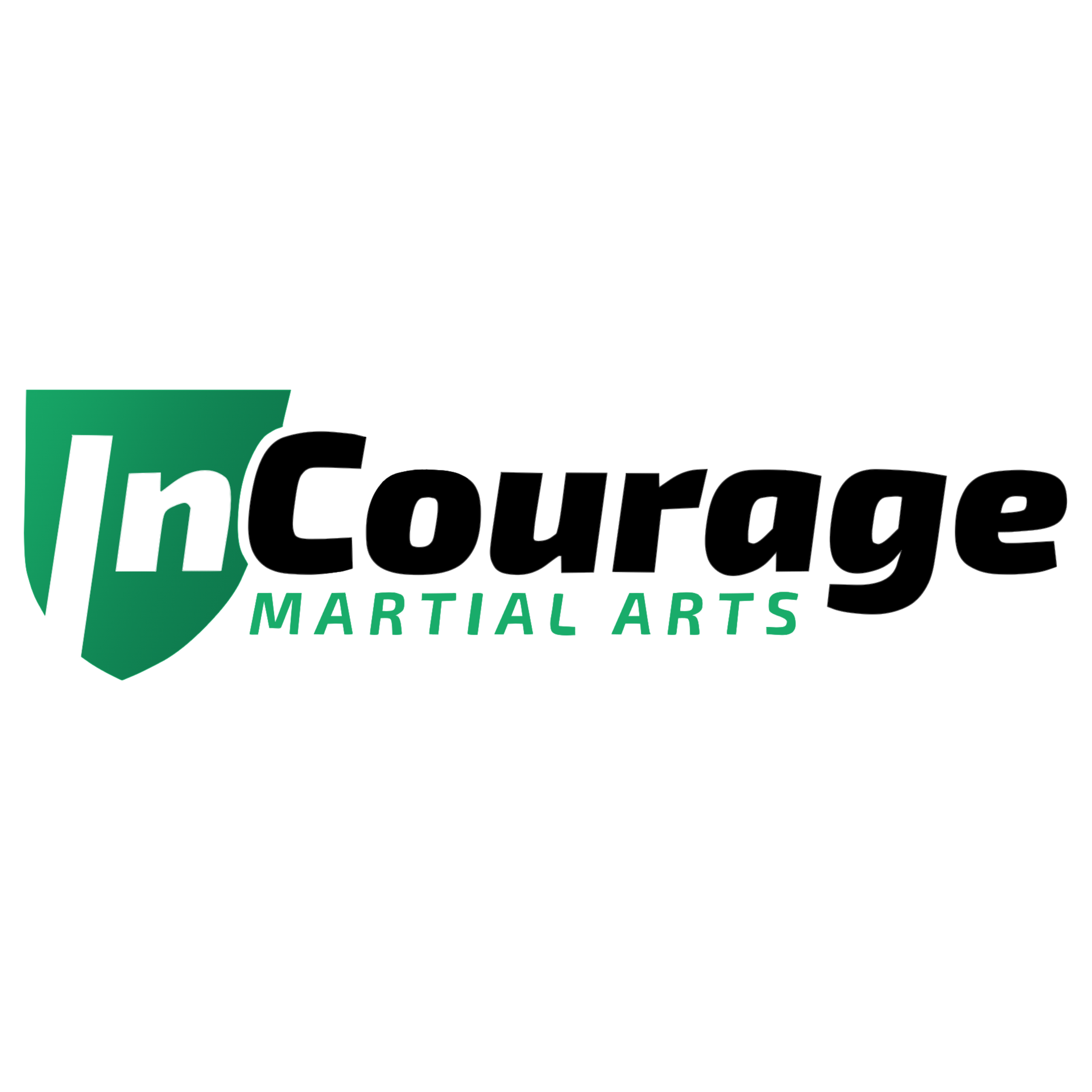 Logo for MMA Martial Arts featuring a green and black design with stylized text.