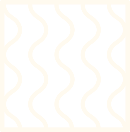 Black background with white wavy vertical lines pattern.
