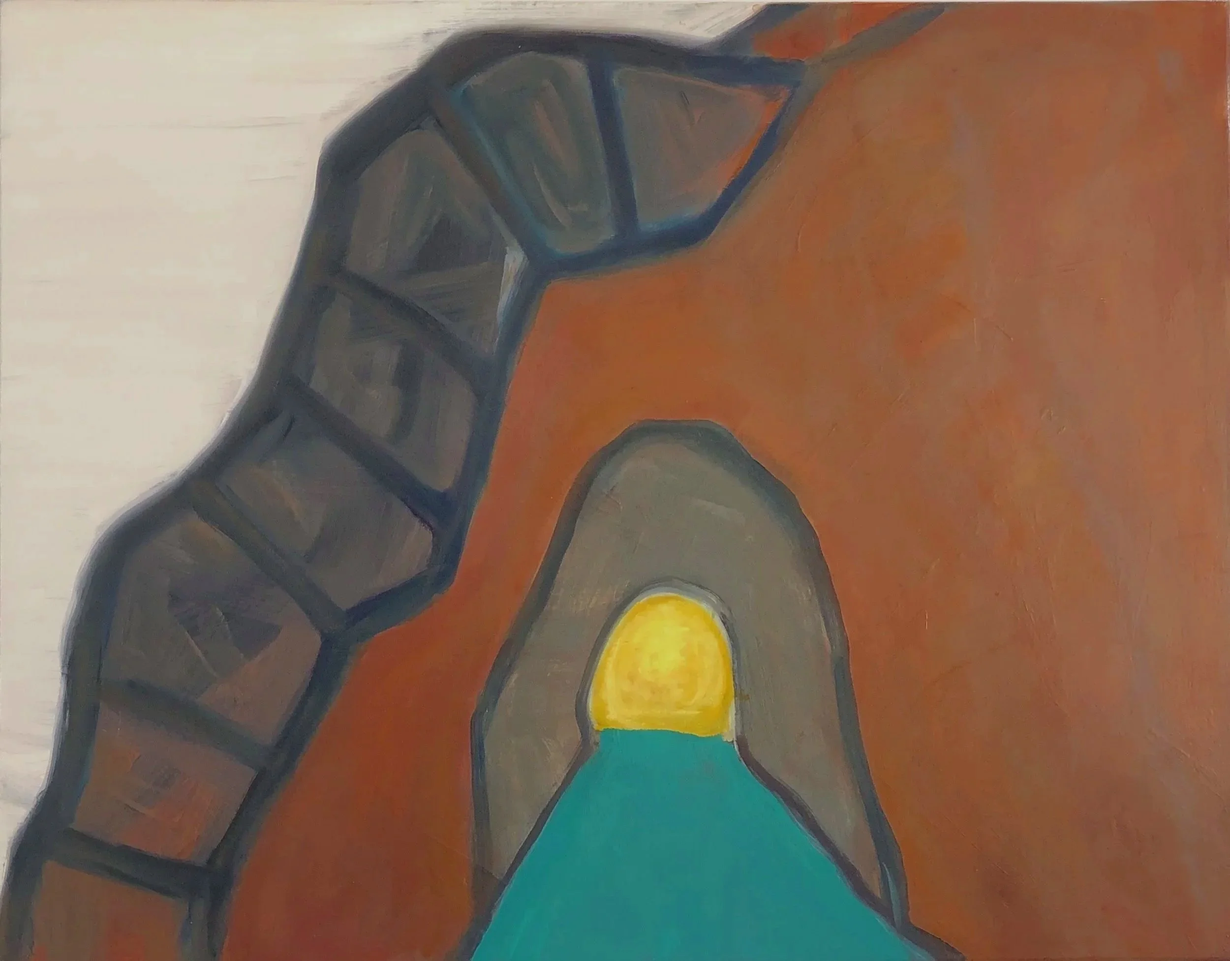 Tunnel Vision, 2026, oil on canvas, 70 x 90 cm