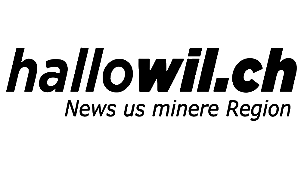 Grafik mit dem Text 'hallowil.ch' und dem Slogan 'News us miner Region'