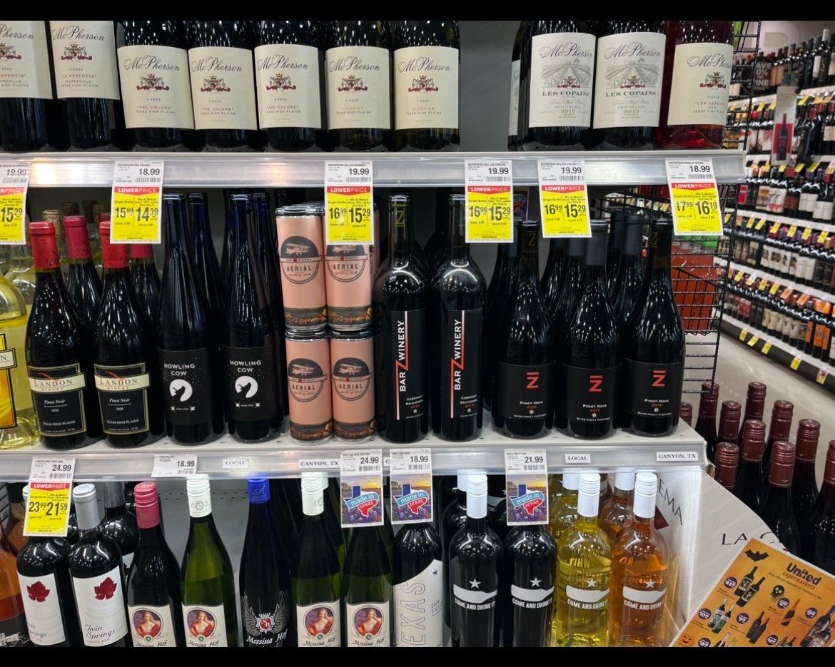 Where to find Bar Z Wines?