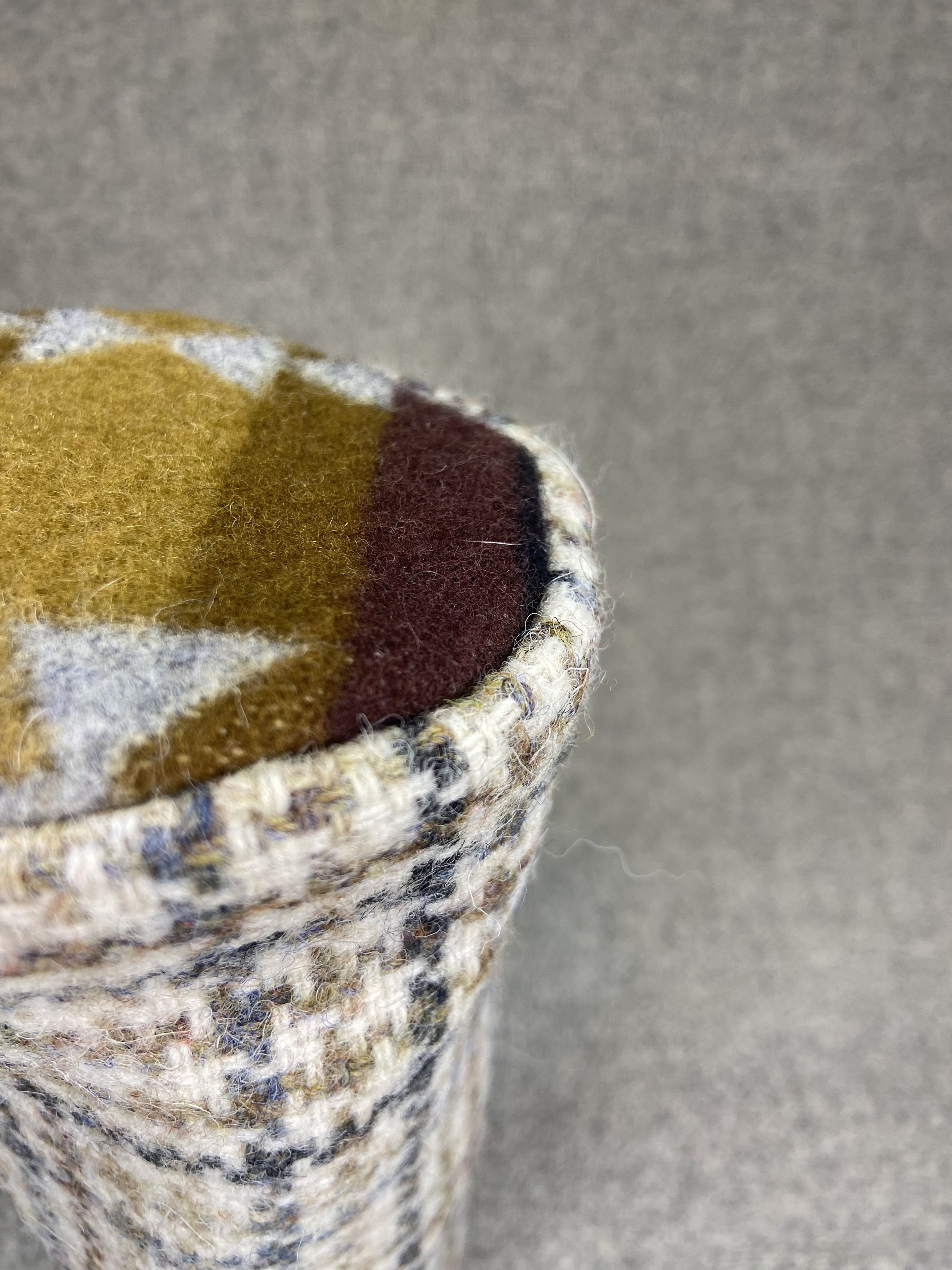 Golf Accessories Harris Tweed Headcover Head Cover Head Covers Wool golf style gift accessory handmade links native american scottish tartan check flannel made in USA oregon