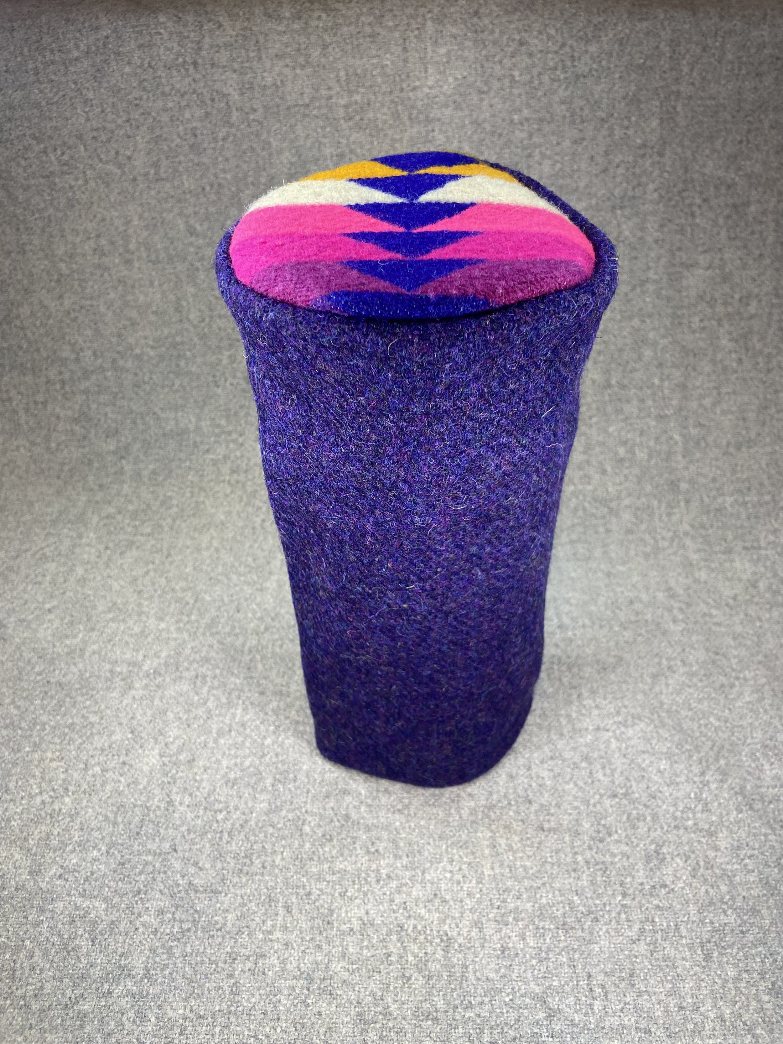 Golf Accessories Harris Tweed Headcover Head Cover Head Covers Wool golf style gift accessory handmade links native american scottish tartan check flannel made in USA oregon