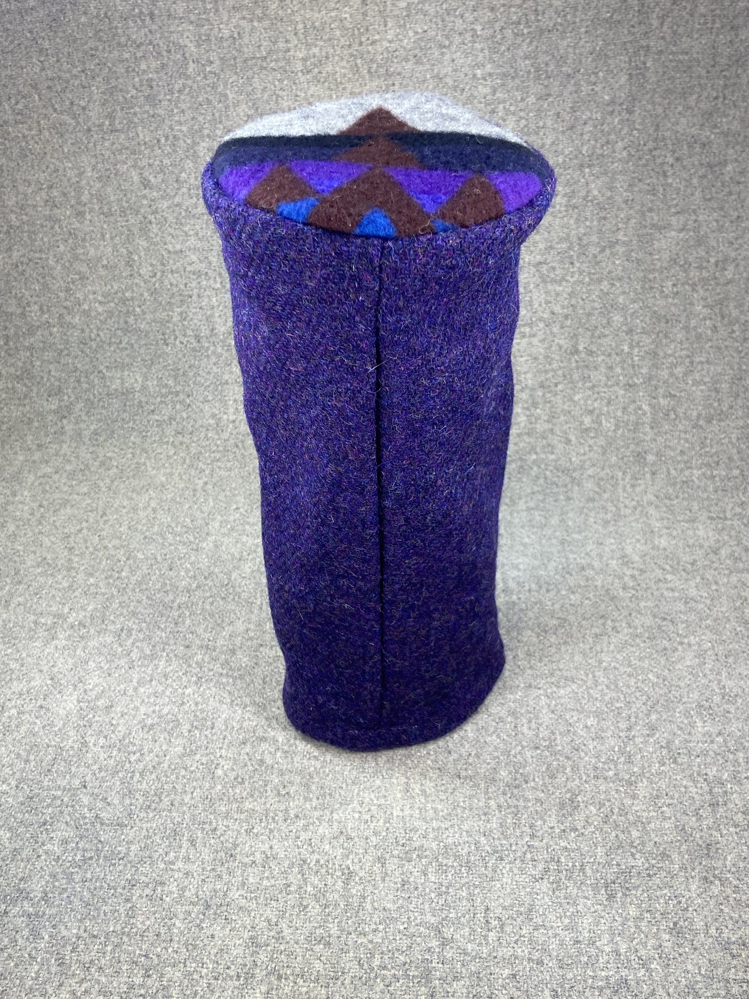 Golf Accessories Harris Tweed Headcover Head Cover Head Covers Wool golf style gift accessory handmade links native american scottish tartan check flannel made in USA oregon