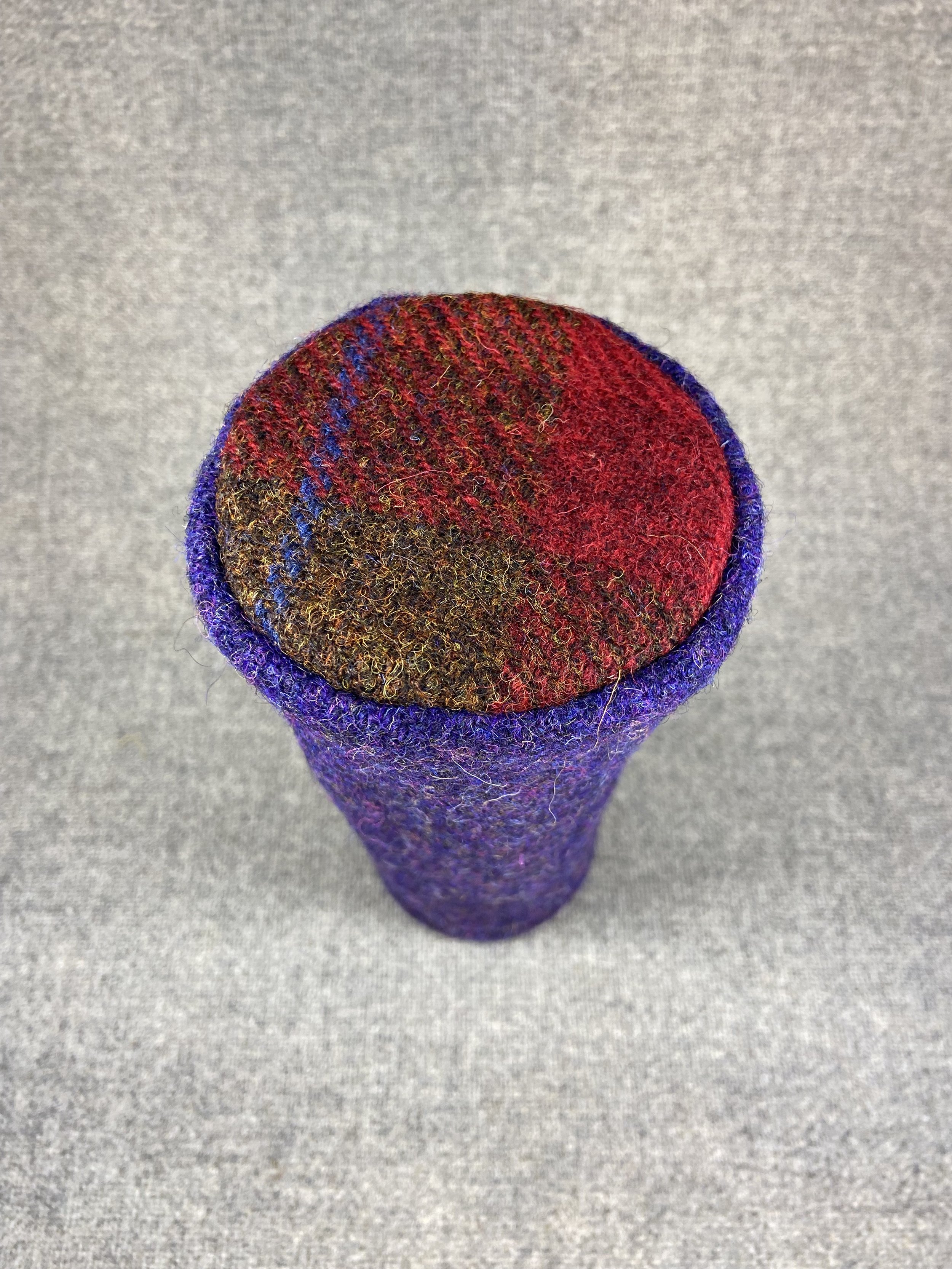 Golf Accessories Harris Tweed Headcover Head Cover Head Covers Wool golf style gift accessory handmade links native american scottish tartan check flannel made in USA oregon
