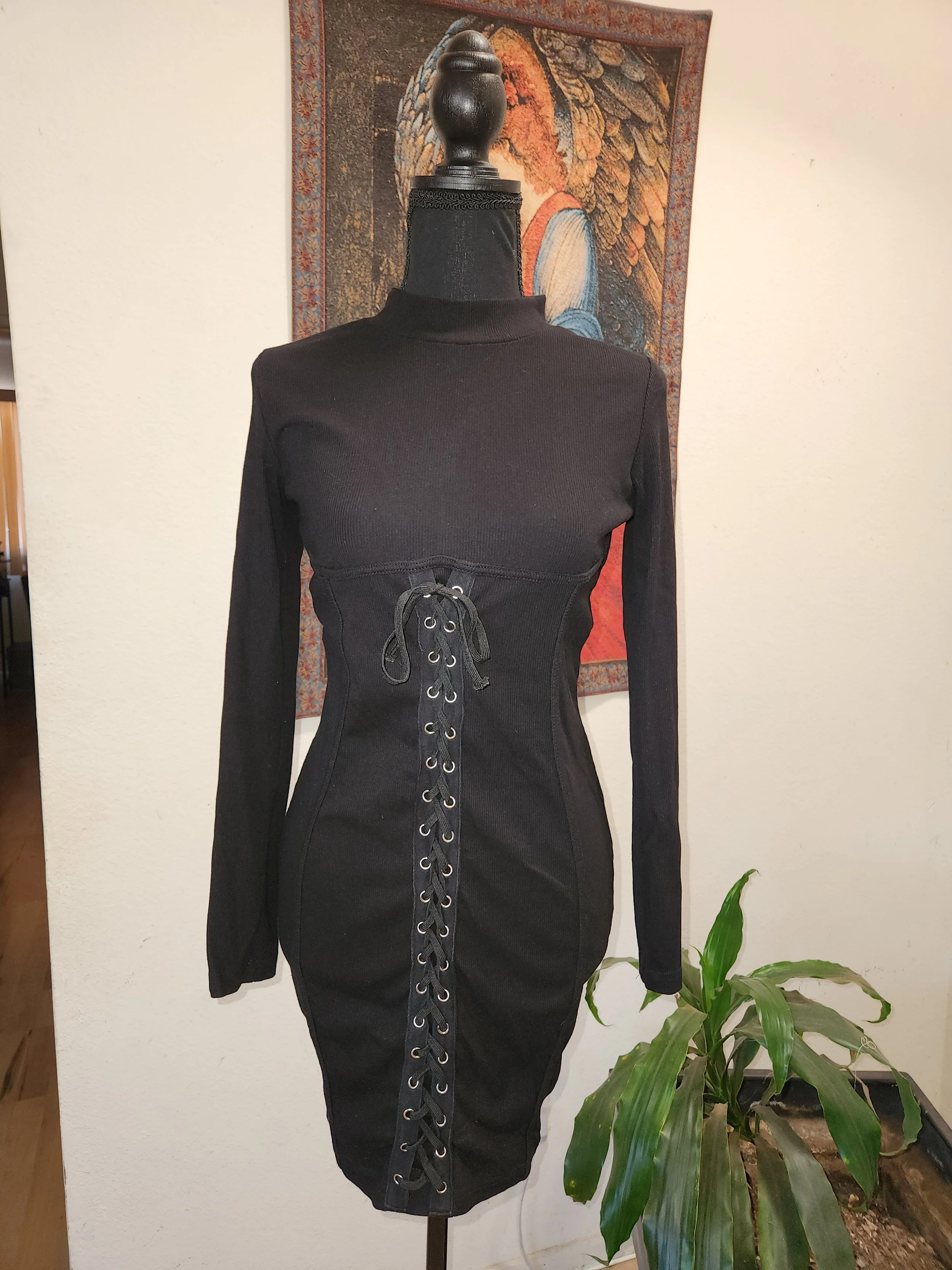 Dollz Kill Gothic Body Con Dress