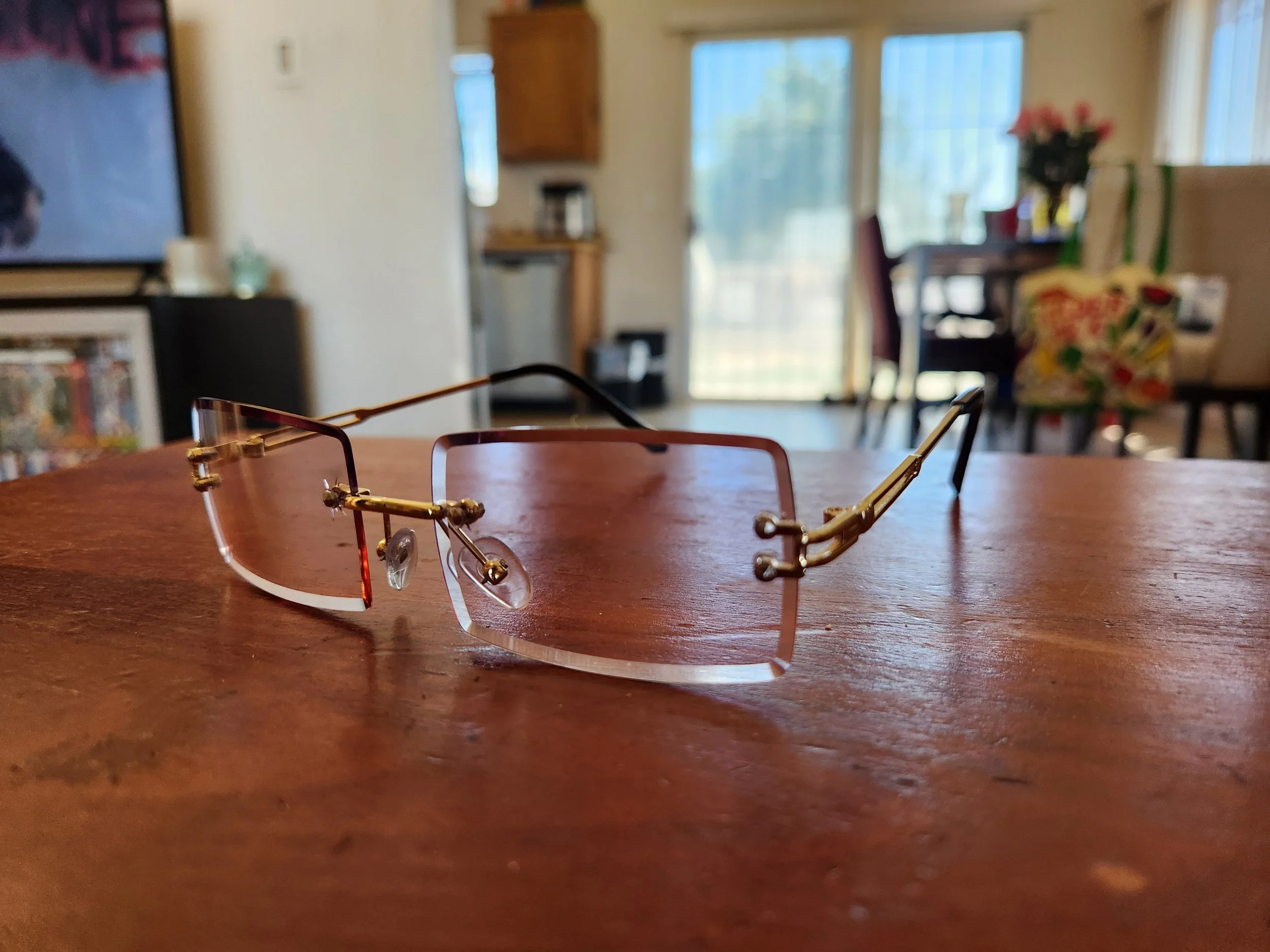 Purple Tinted Sunglasses