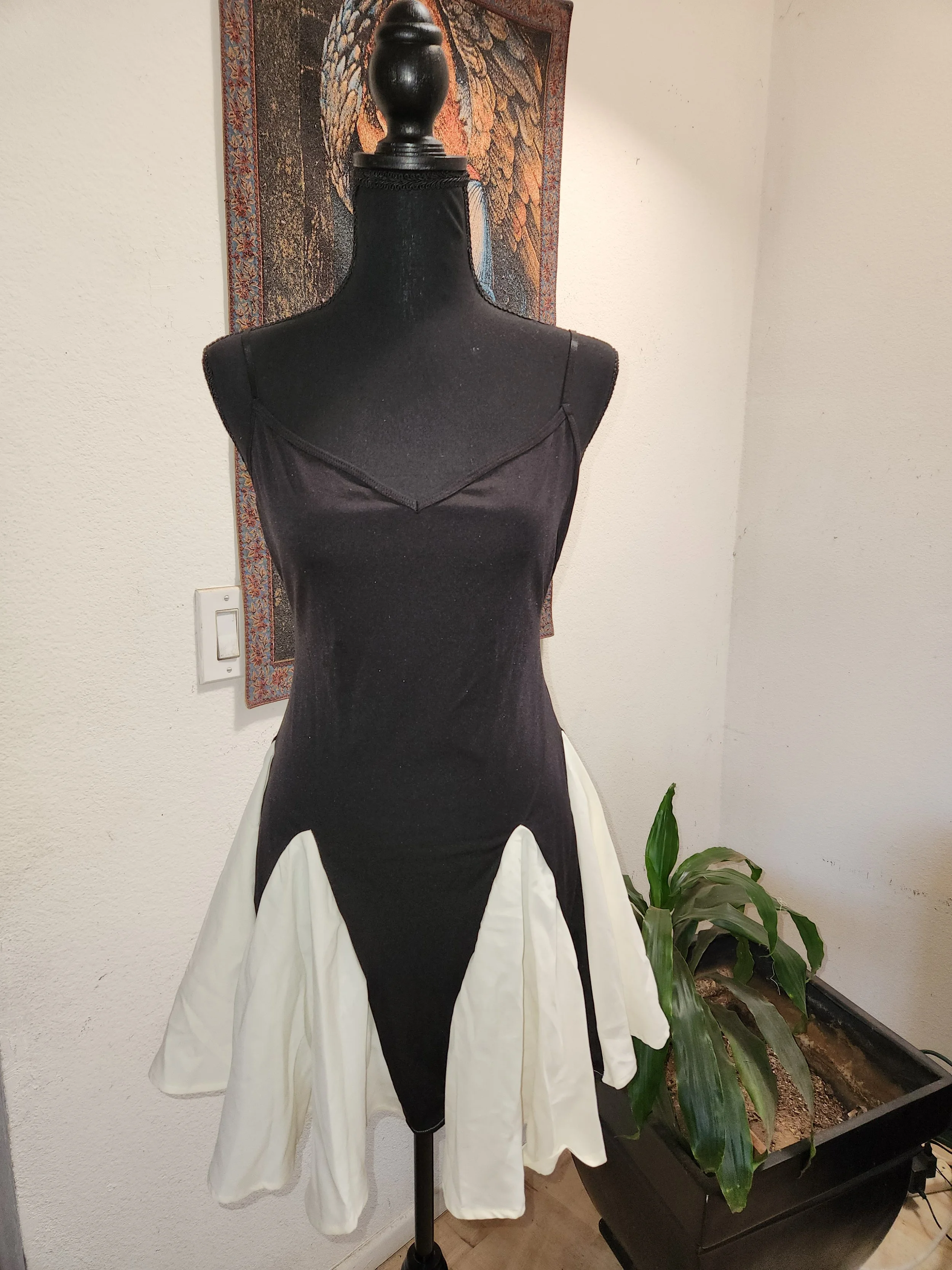 French Style Black Evening Dress