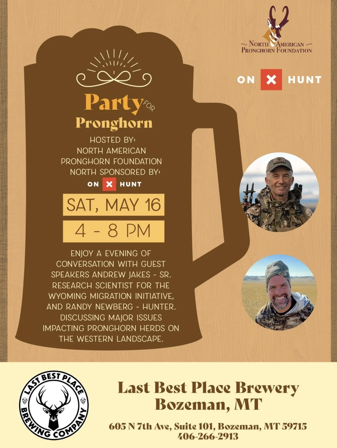Party for Pronghorn - Bozeman, MT
