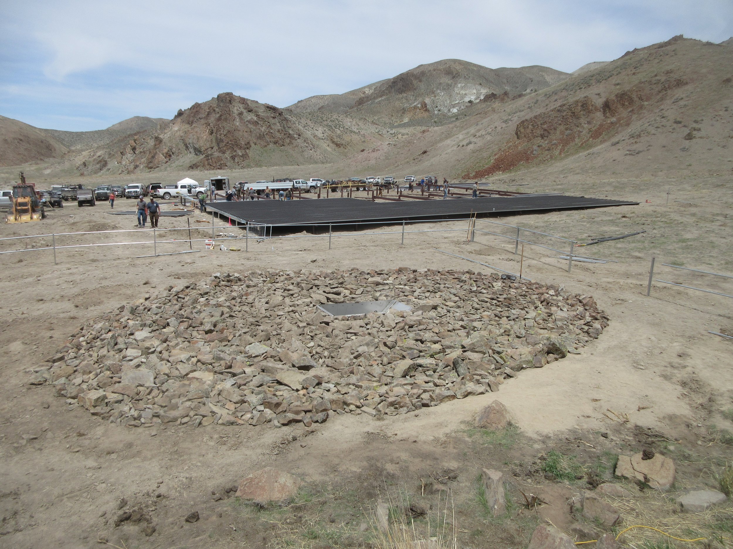 Kumiva Valley 1 Pronghorn Guzzler Build - Nevada