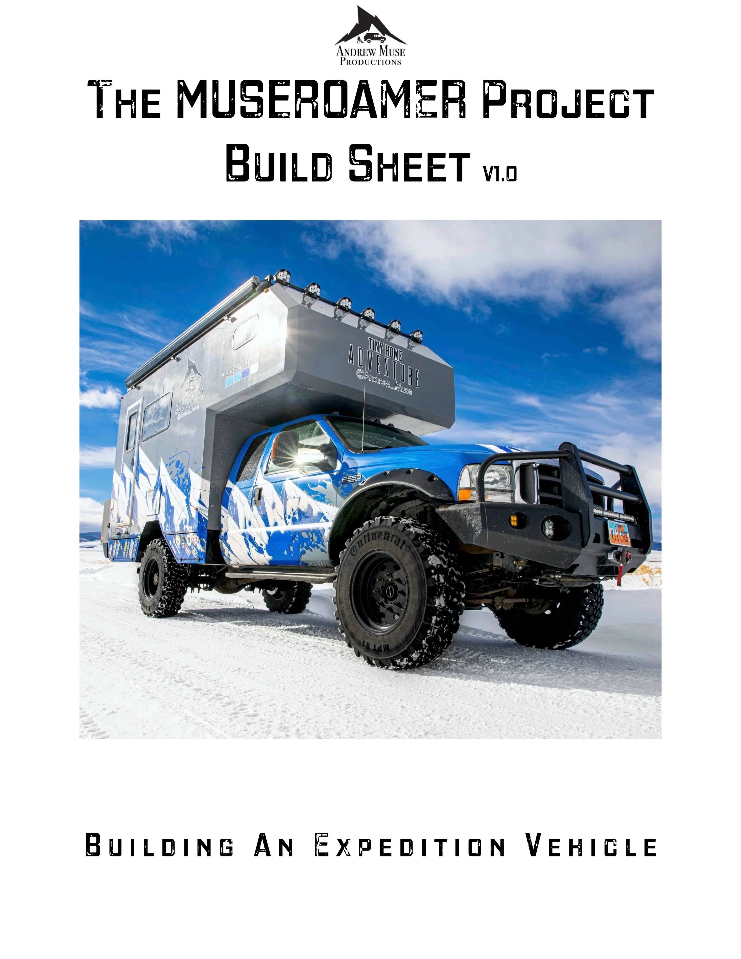MUSEROAMER Build Sheet