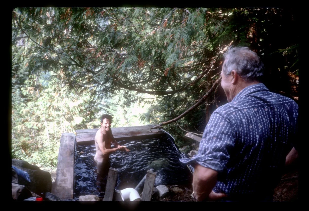 Virgil Harder, a professor at the University of Washington, took this photo of Lobster Pot during a visit to Scenic in 1983 with Jean Rose and George Lewis.