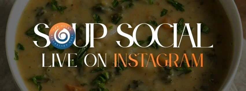 nourish: we’re making Tuscan White Bean Soup live on instagram
