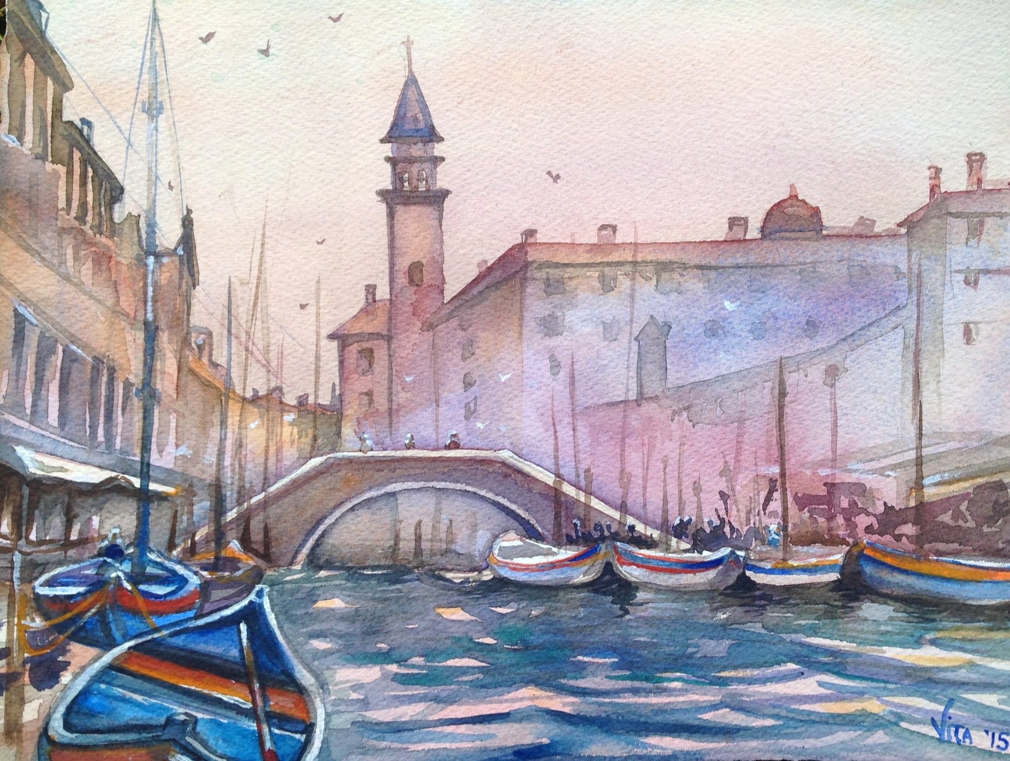 BELLA VENEZIA (watercolour on paper)