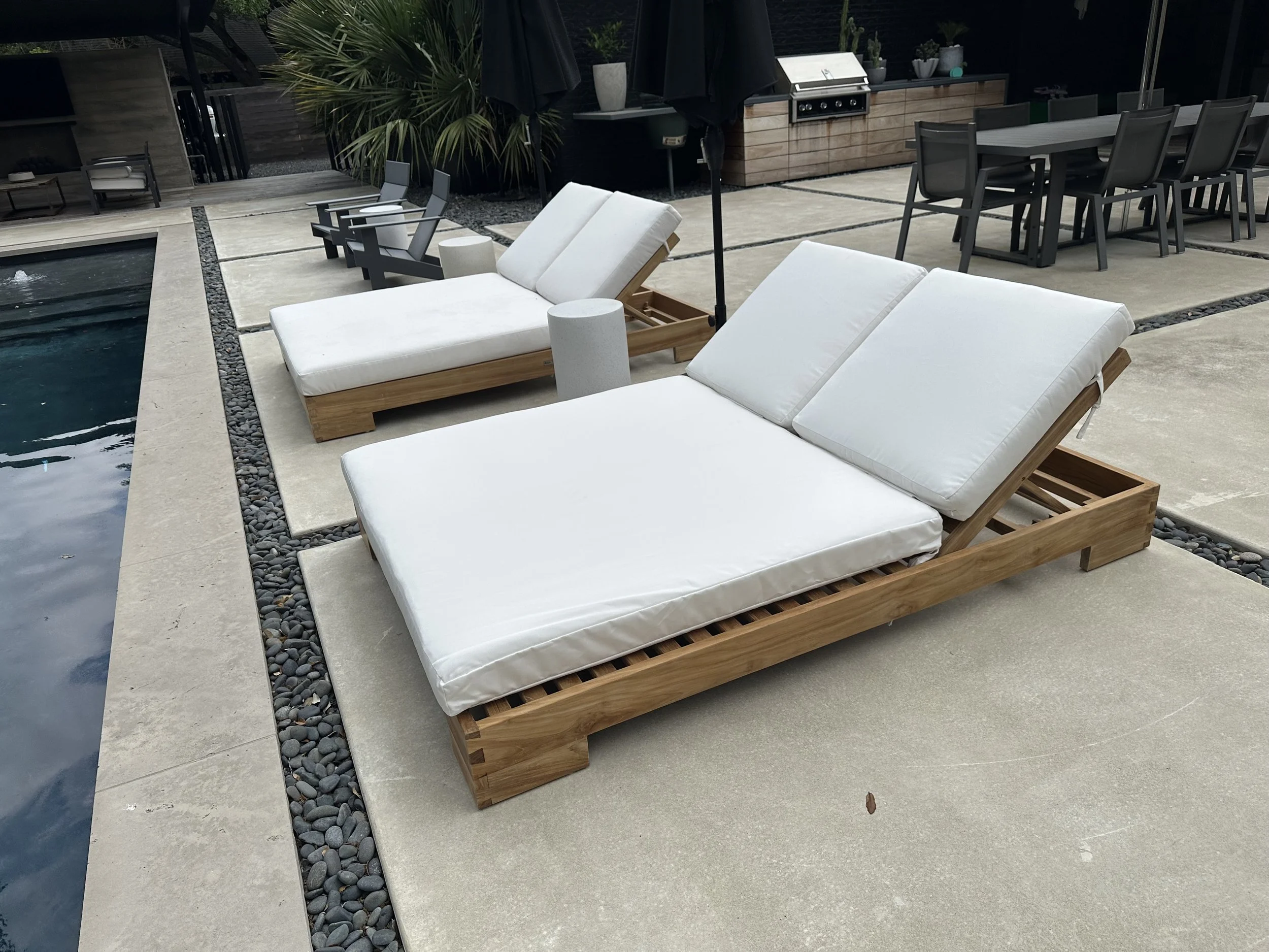 Double Chaise Lounger