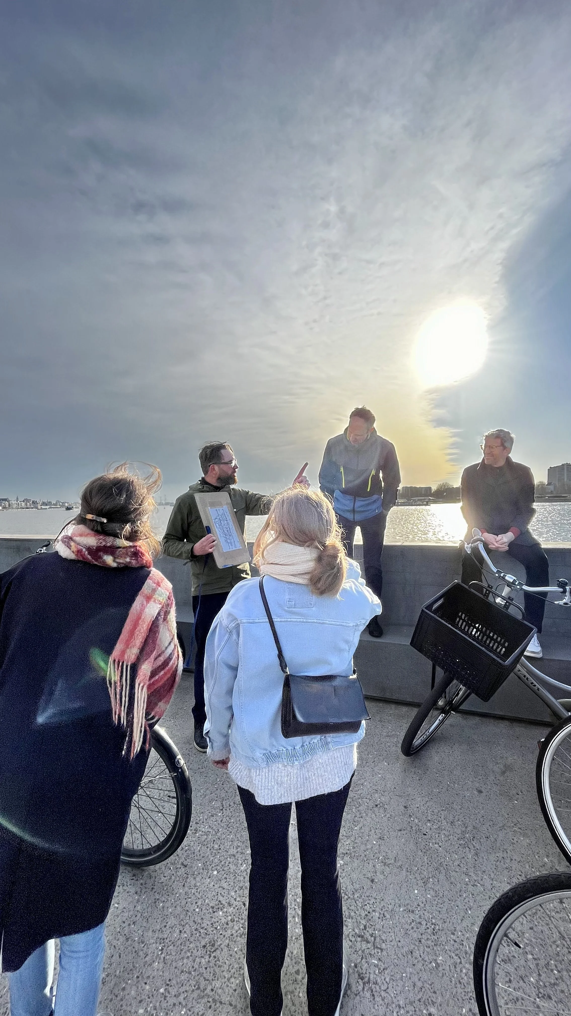 Rode Kaken Dikke Nekken Fietstour in Antwerpen