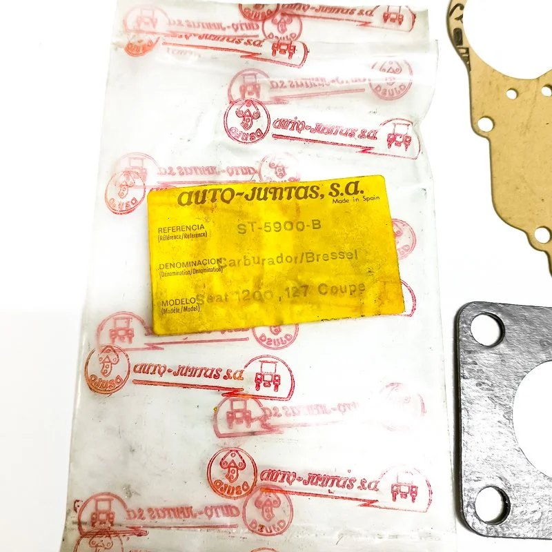 Juego de juntas para carburador Bressel para Seat 1200 y 127 Coupé. Marca Ajusa referencia ST5900B
