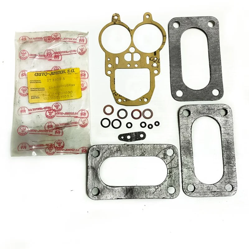 Juntas para carburador Solex para SEAT 132131 1600, SEAT 1321800 y 1800L. Marca Ajusa. Referencia ST-6900-A
