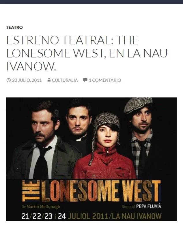 
The Lonesome West, de Martin McDonagh