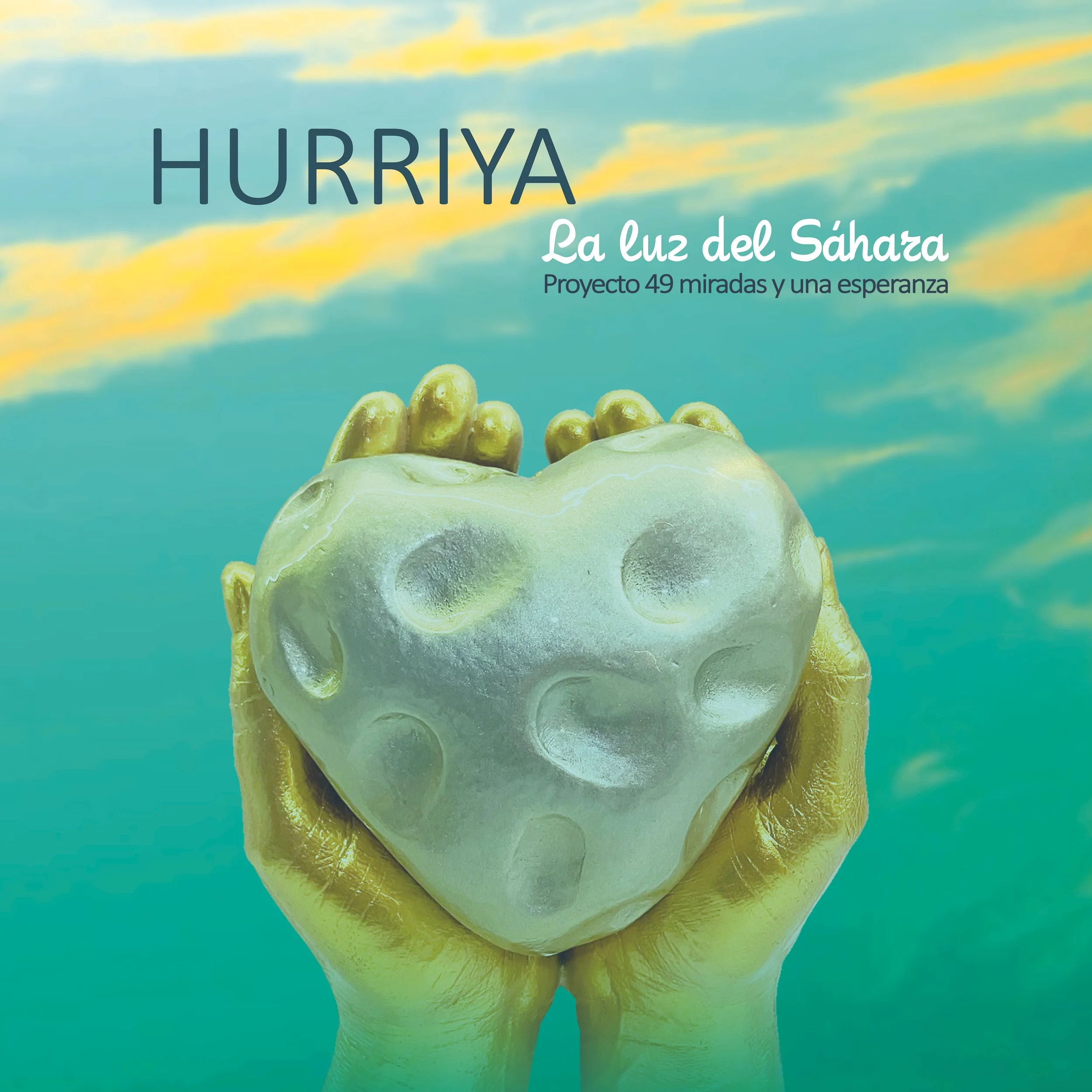 Disseny de la caràtula de la cançó  Hurriya de Marc Durandeau 