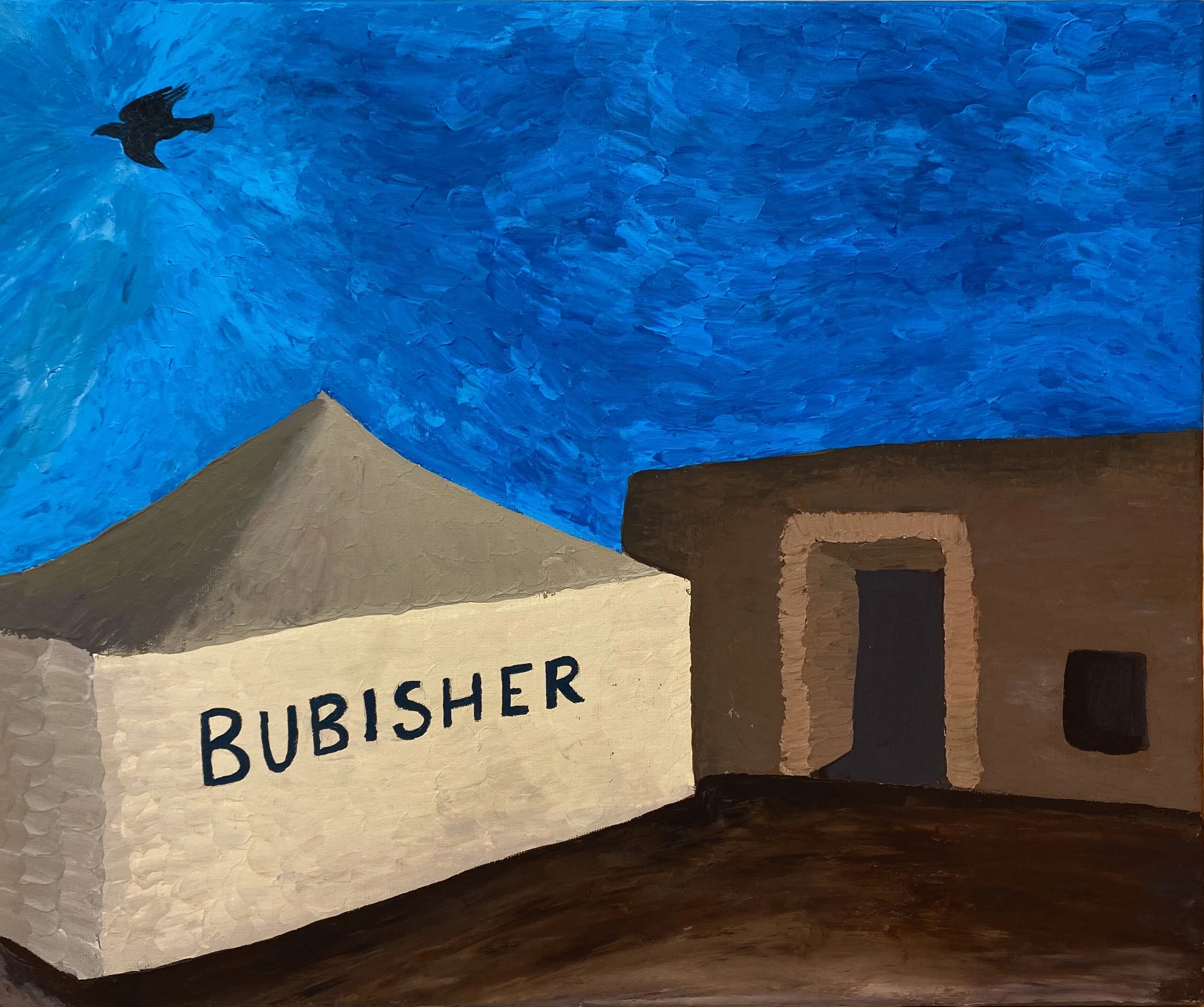 40. Bubisher.
46 x 55 cm.
Pintura acrílica sobre llenç.
