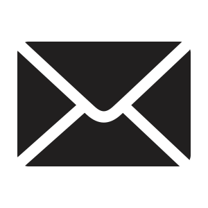 Icon of an envelope, representing email or message.