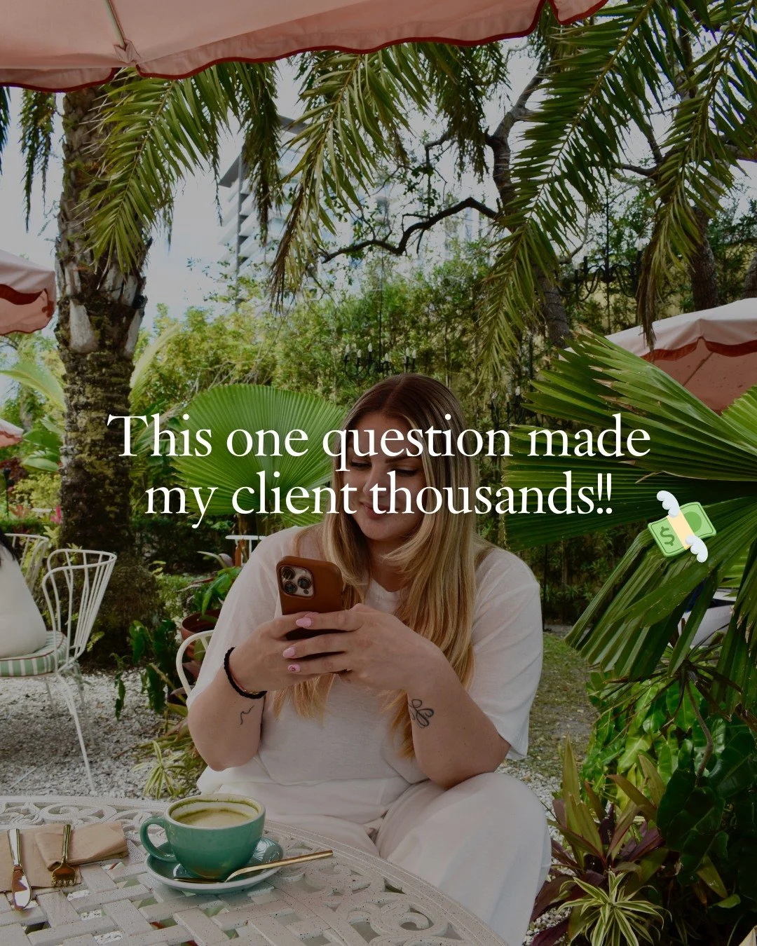 Before you run another ad or post another Reel, ask:

👉 &ldquo;Does this speak to my ideal client&rsquo;s pain point?&rdquo;

Sounds simple, right? But it&rsquo;s a game-changer.

I've helped a client refine their messaging using this one question &