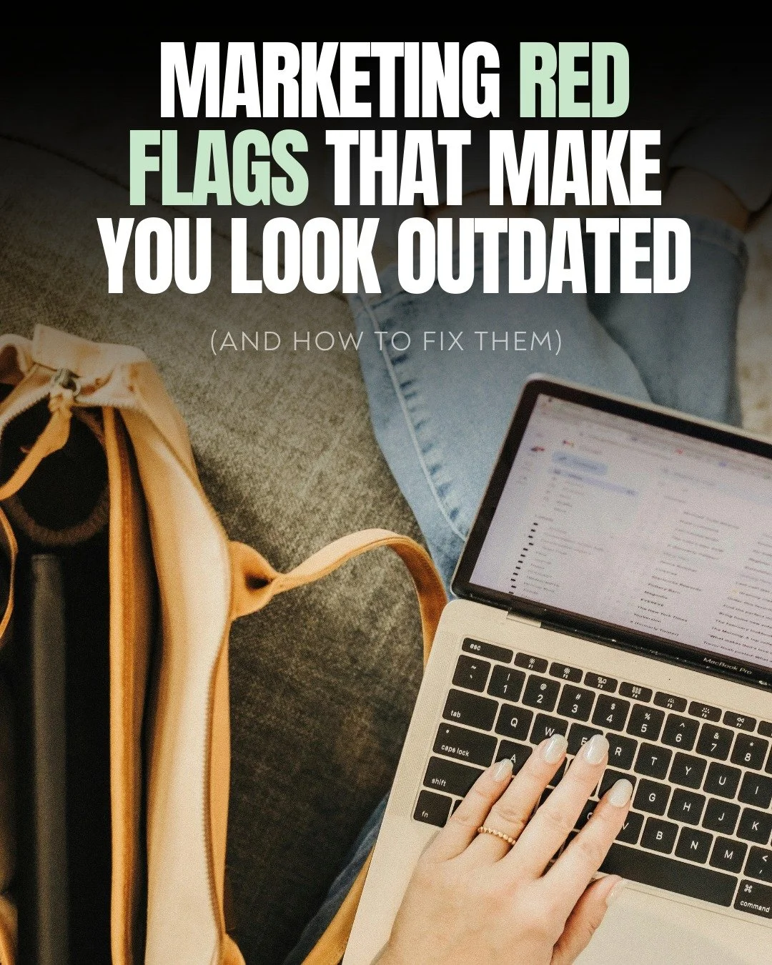 🚩 Marketing Red Flags That Make You Look Outdated 👀

If your content isn&rsquo;t converting, one of these might be the reason:
🚩 Still using Canva templates from 2019
🚩 No call-to-actions in your captions
🚩 Only promoting, never actually connect