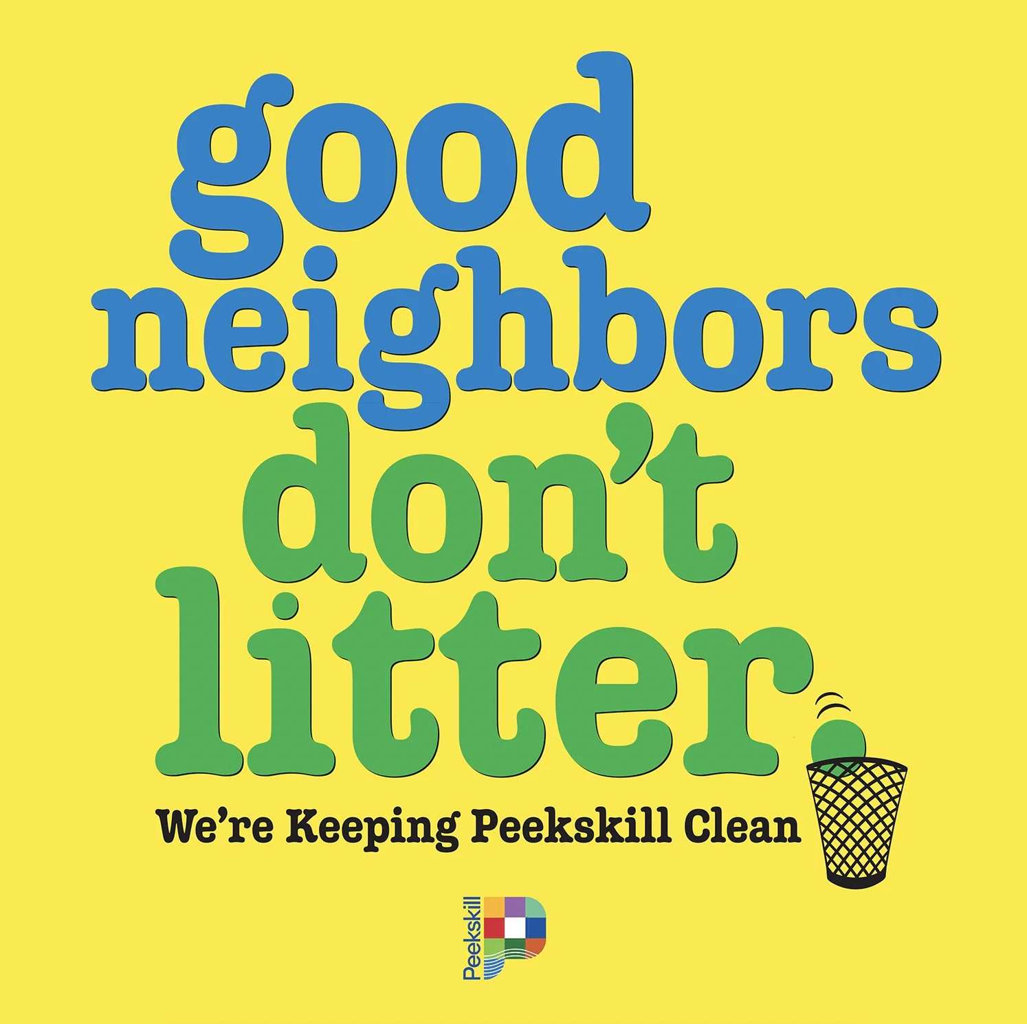 Anti-litter campaign, City of Peekskill