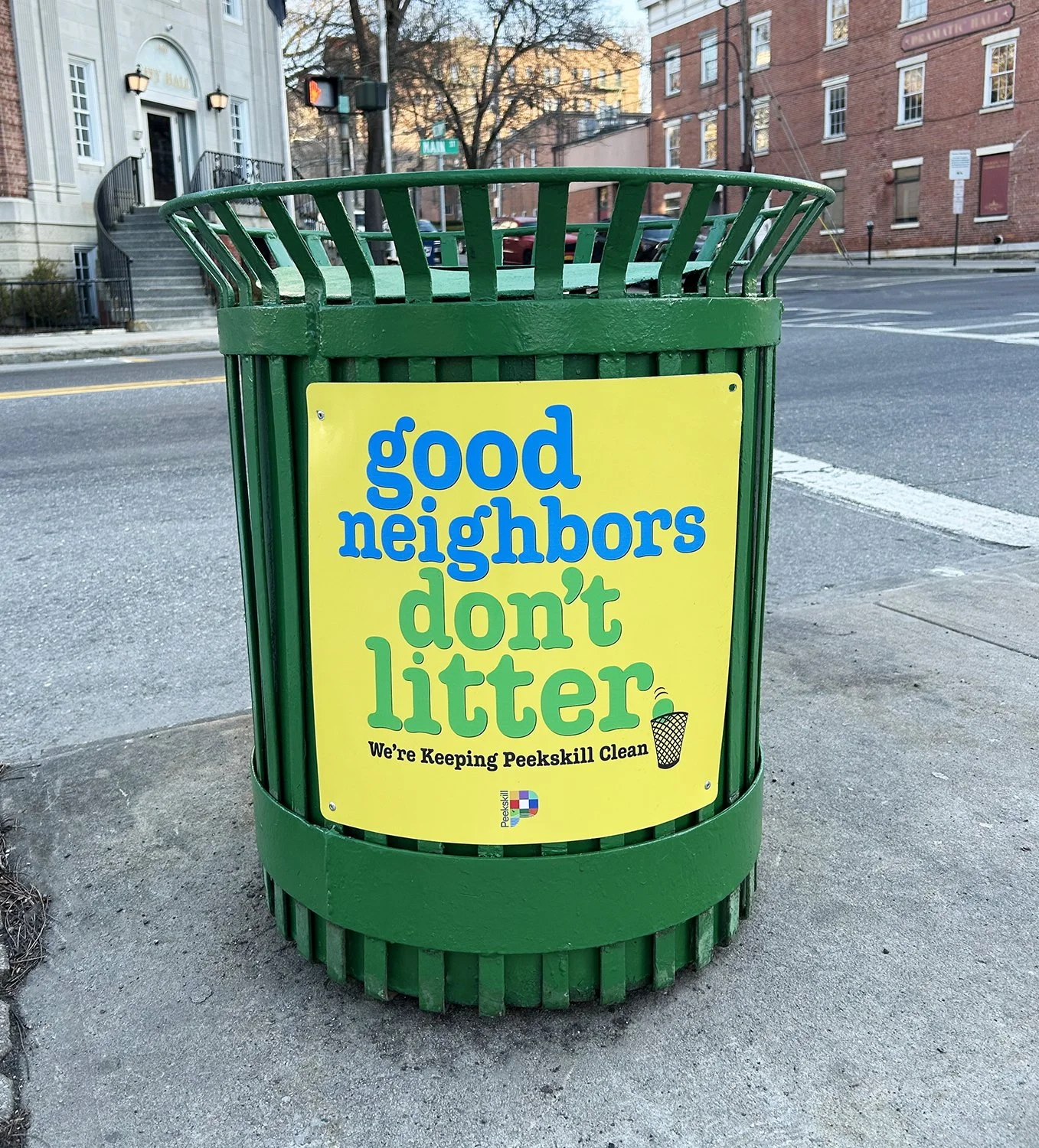 Anti-litter campaign, City of Peekskill