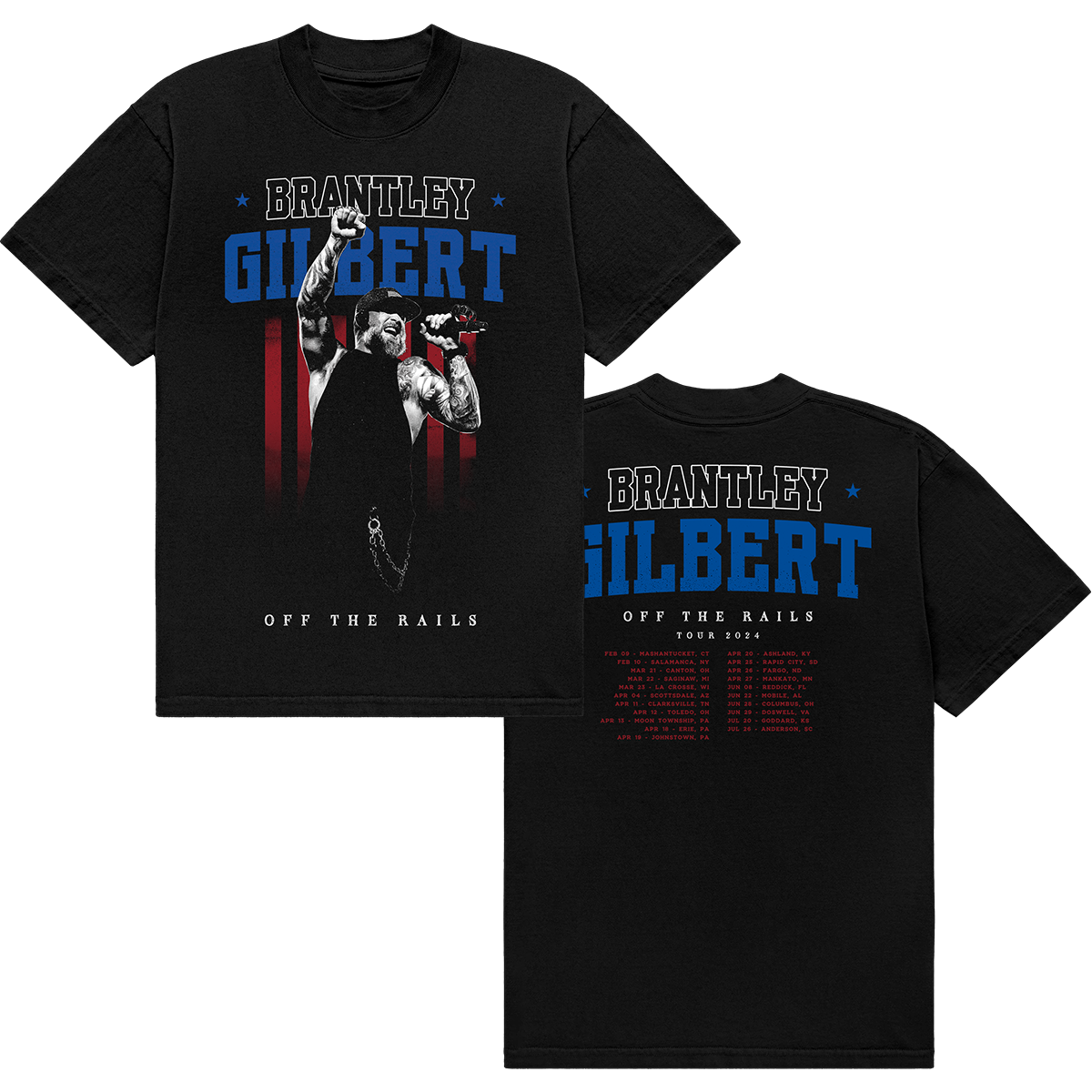 Brantley Gilbert Off the rails. Culture Studio. Retail & ecomm