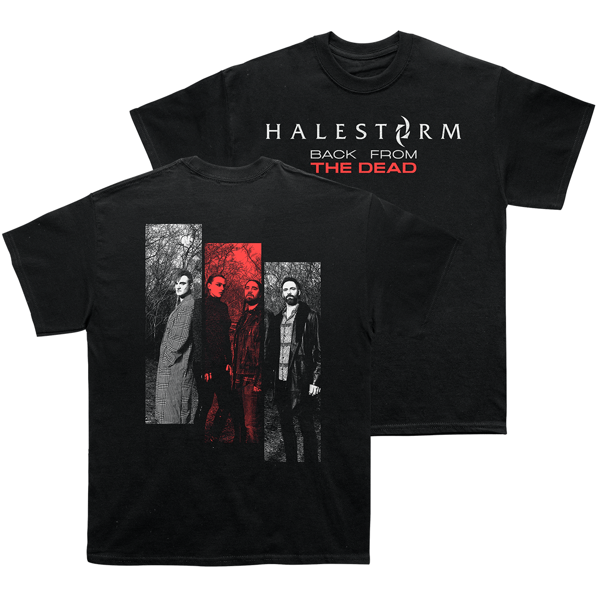 Halestorm Back from the dead. Manhead Merchandise. Amazon tee