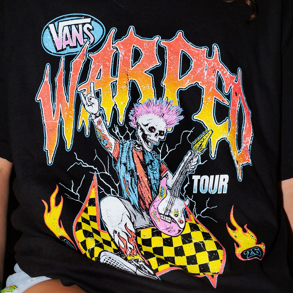 Vans Warped Tour merch