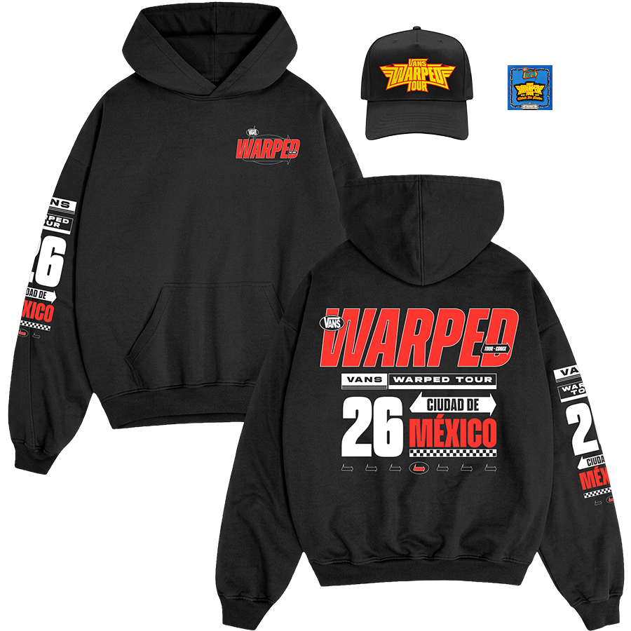 Vans Warped Tour Mexico merch
