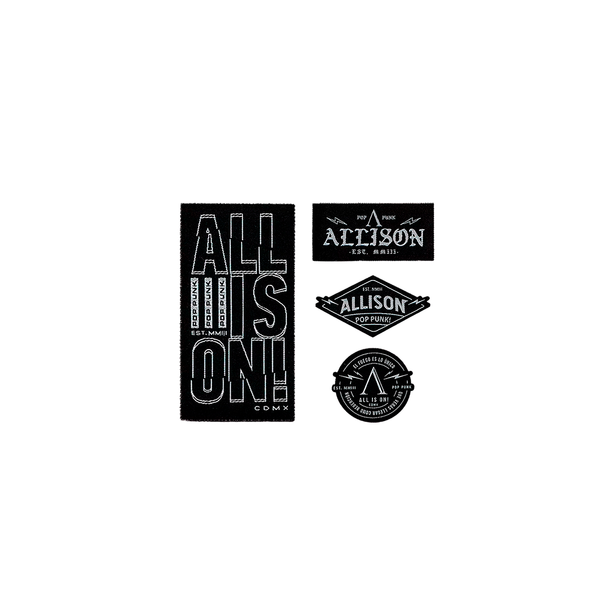 Allison Embroidery Cloth Patches